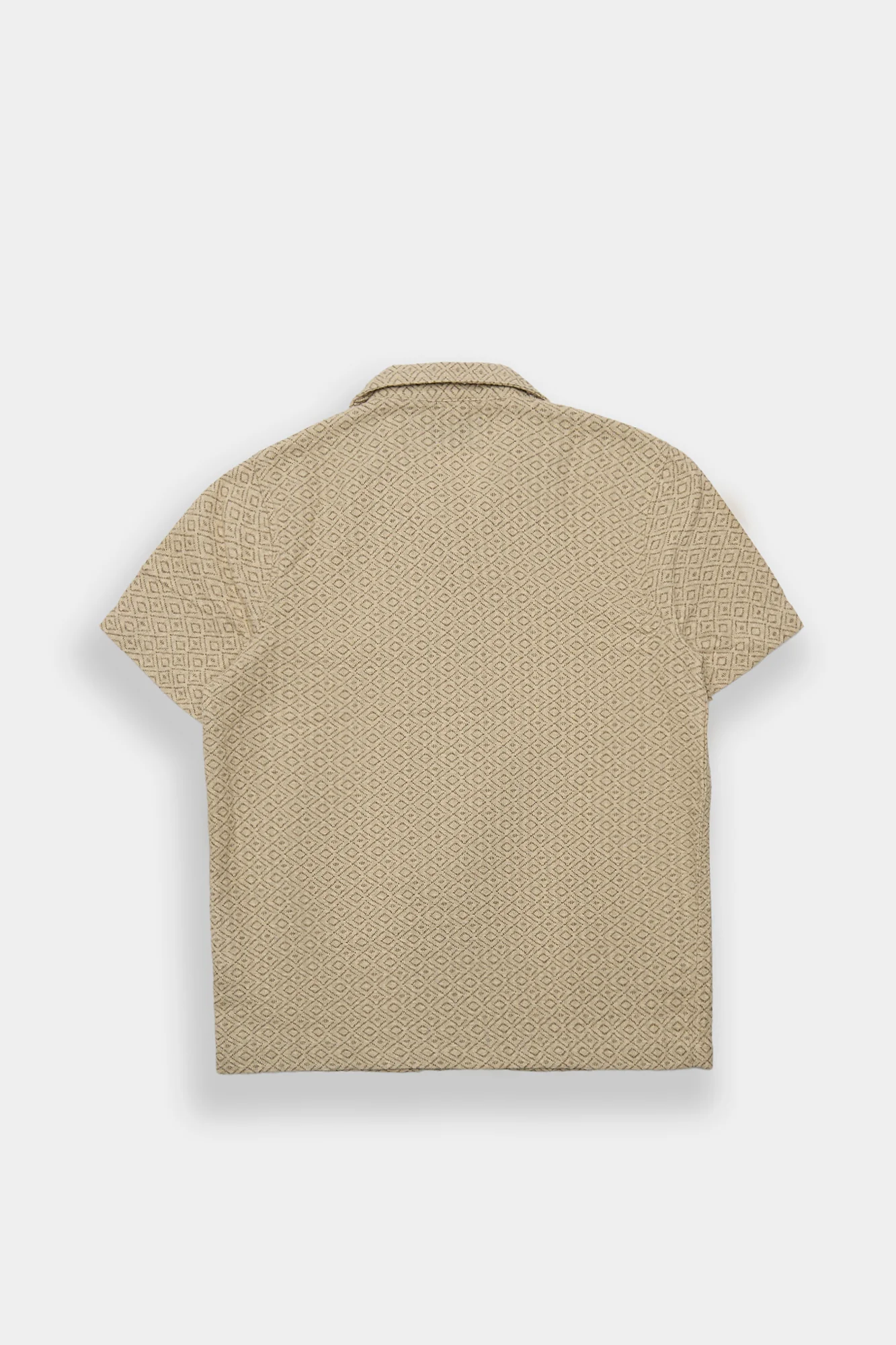 Youth Textured Geometric Button-Up Shirt - Image 2