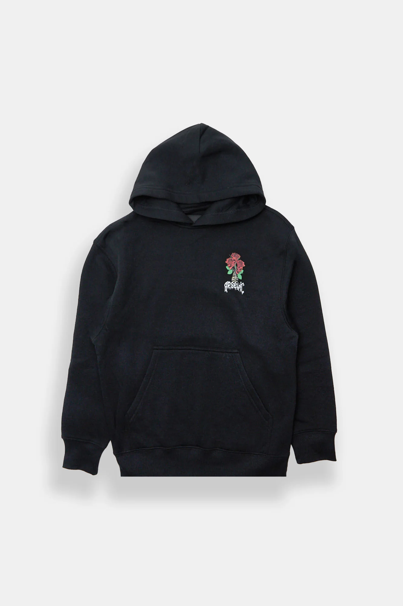 Arsenic Youth Skull Rose Bouquet Hoodie - Image 2