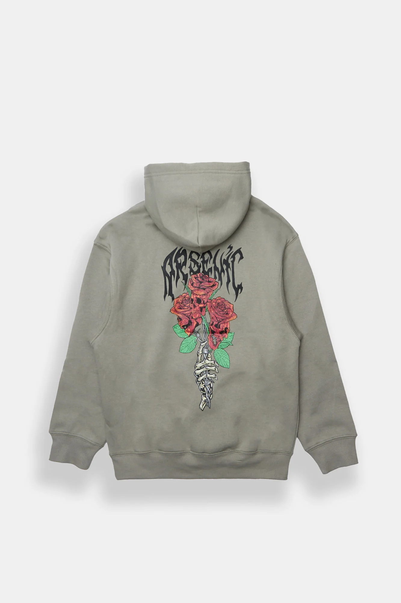 Arsenic Youth Skull Rose Bouquet Hoodie - Image 3