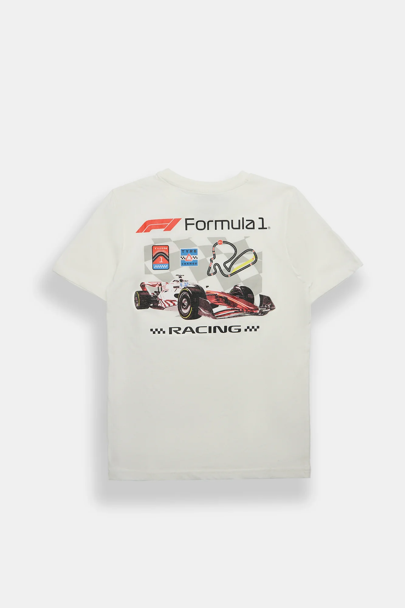 Youth Formula 1 Racing Graphic Tee