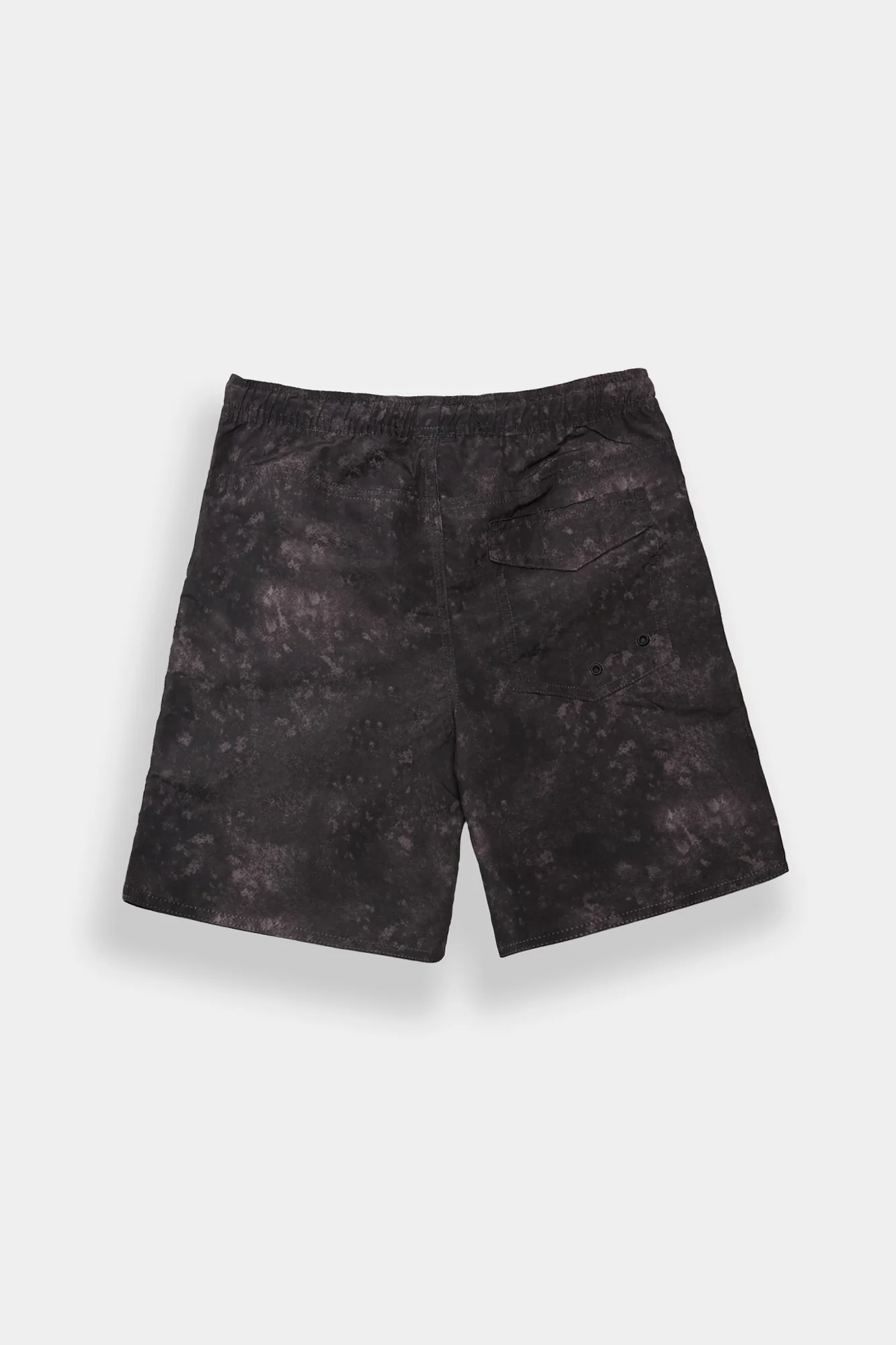 Zoo York Youth Black Tie-Dye Swim Shorts 7" - Image 2