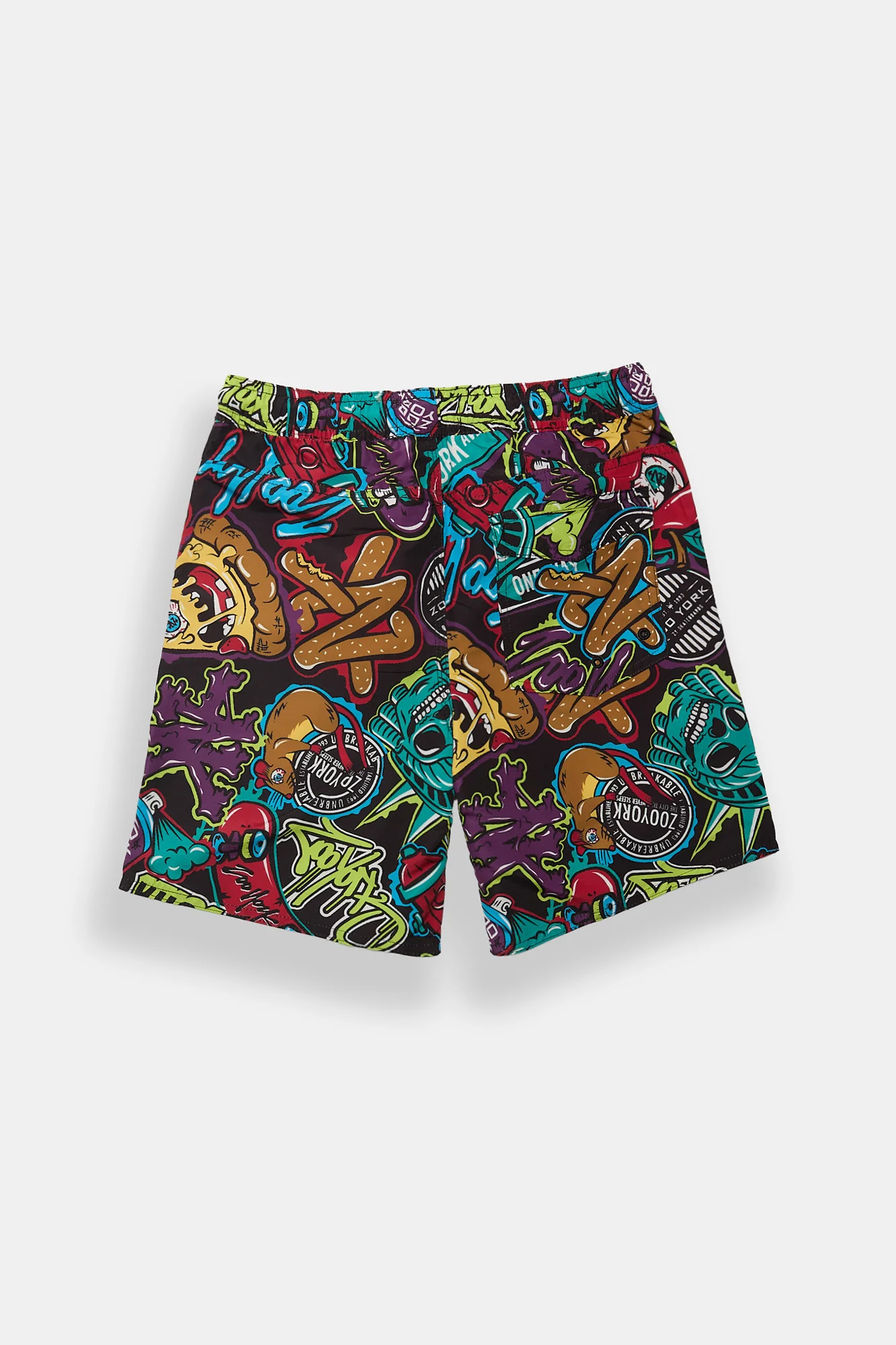 Short de bain imprimé graffiti Zoo York junior 7 po - Image 2