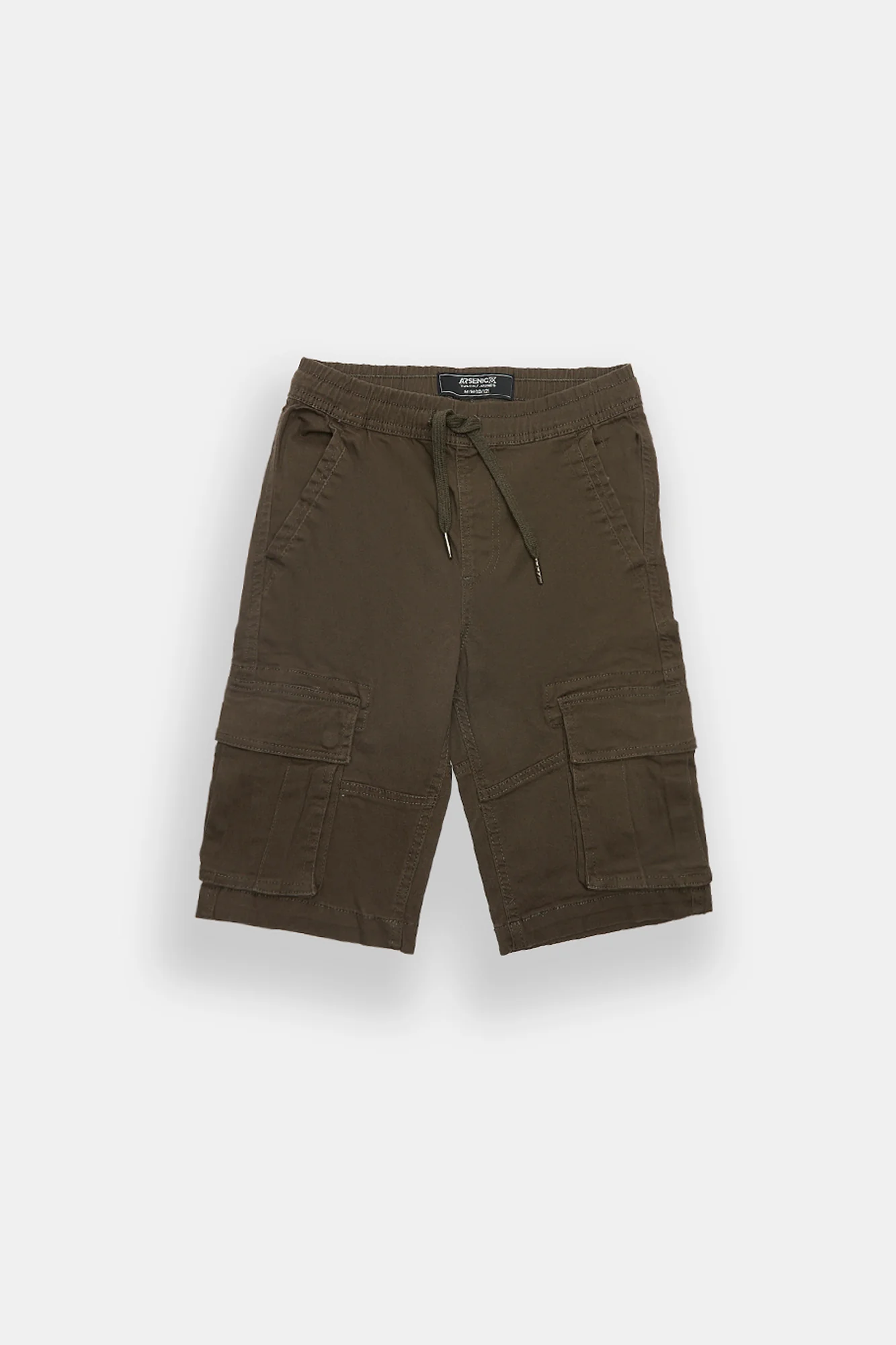 Short cargo en sergé Arsenic junior - Image 9