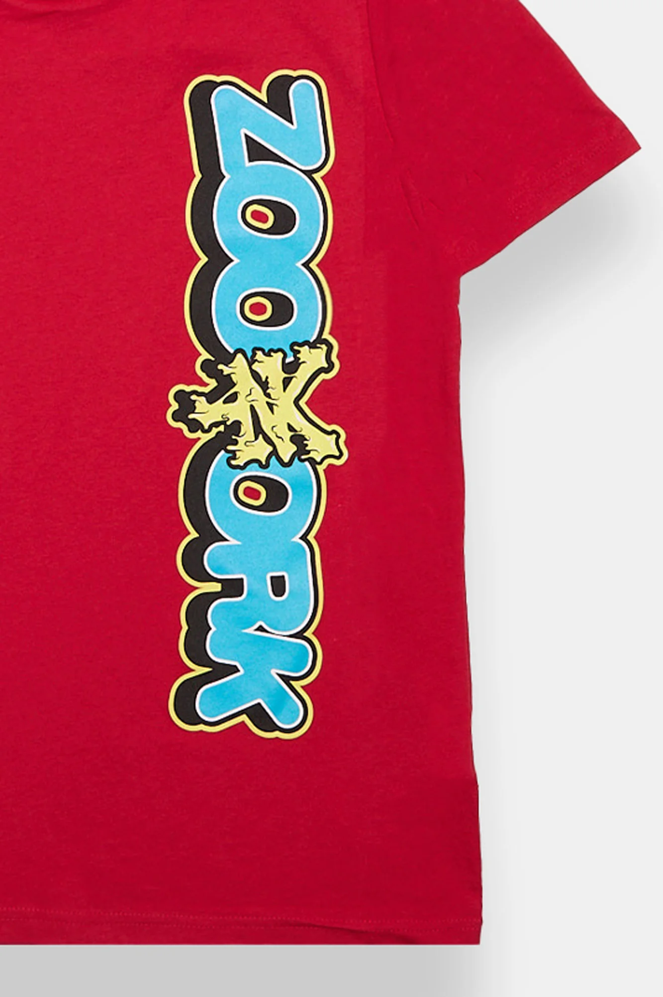 T-shirt imprimé à logo vertical Zoo York junior - Image 4