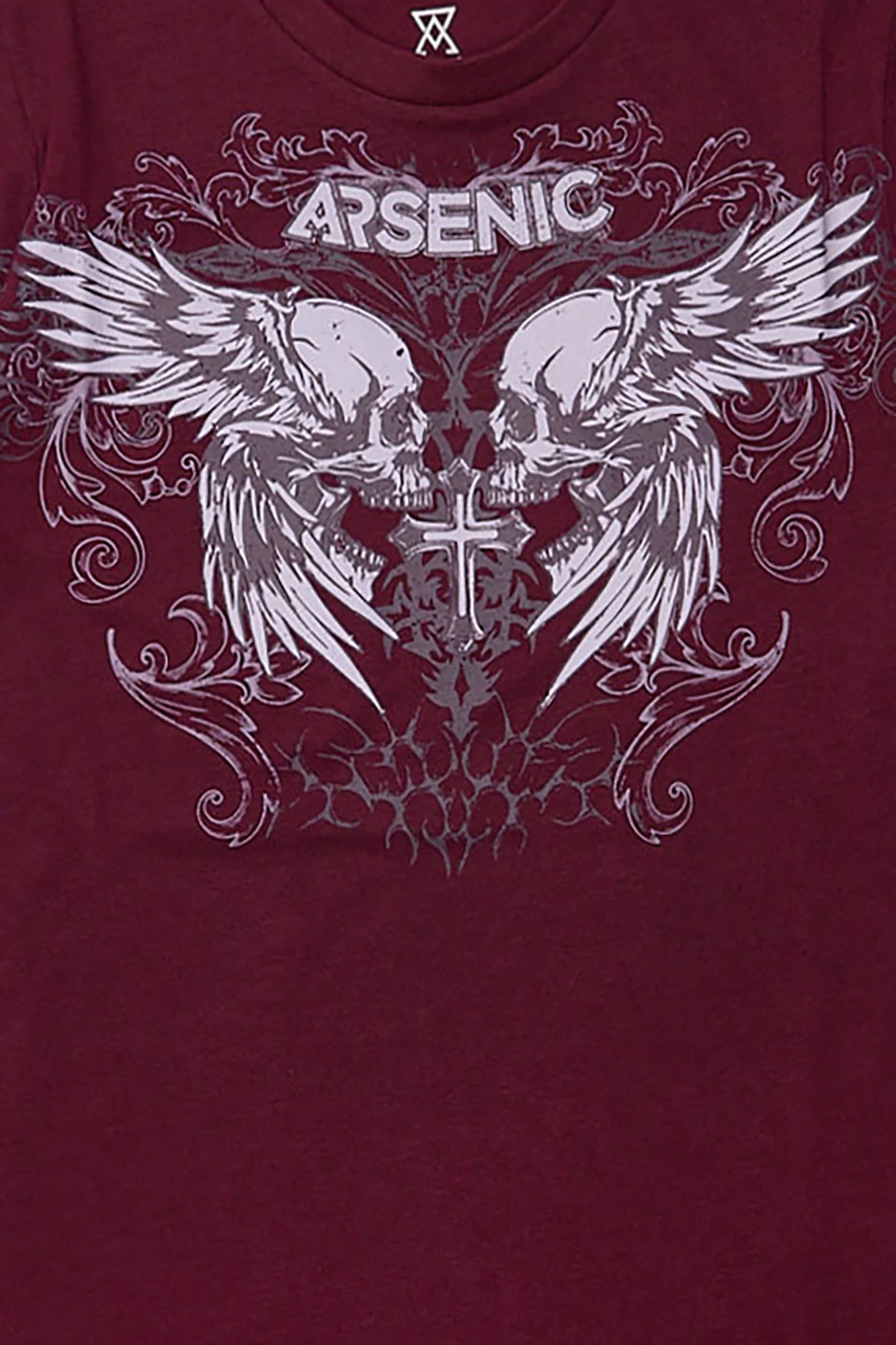 T-shirt imprimé crânes ailés Arsenic junior - Image 2