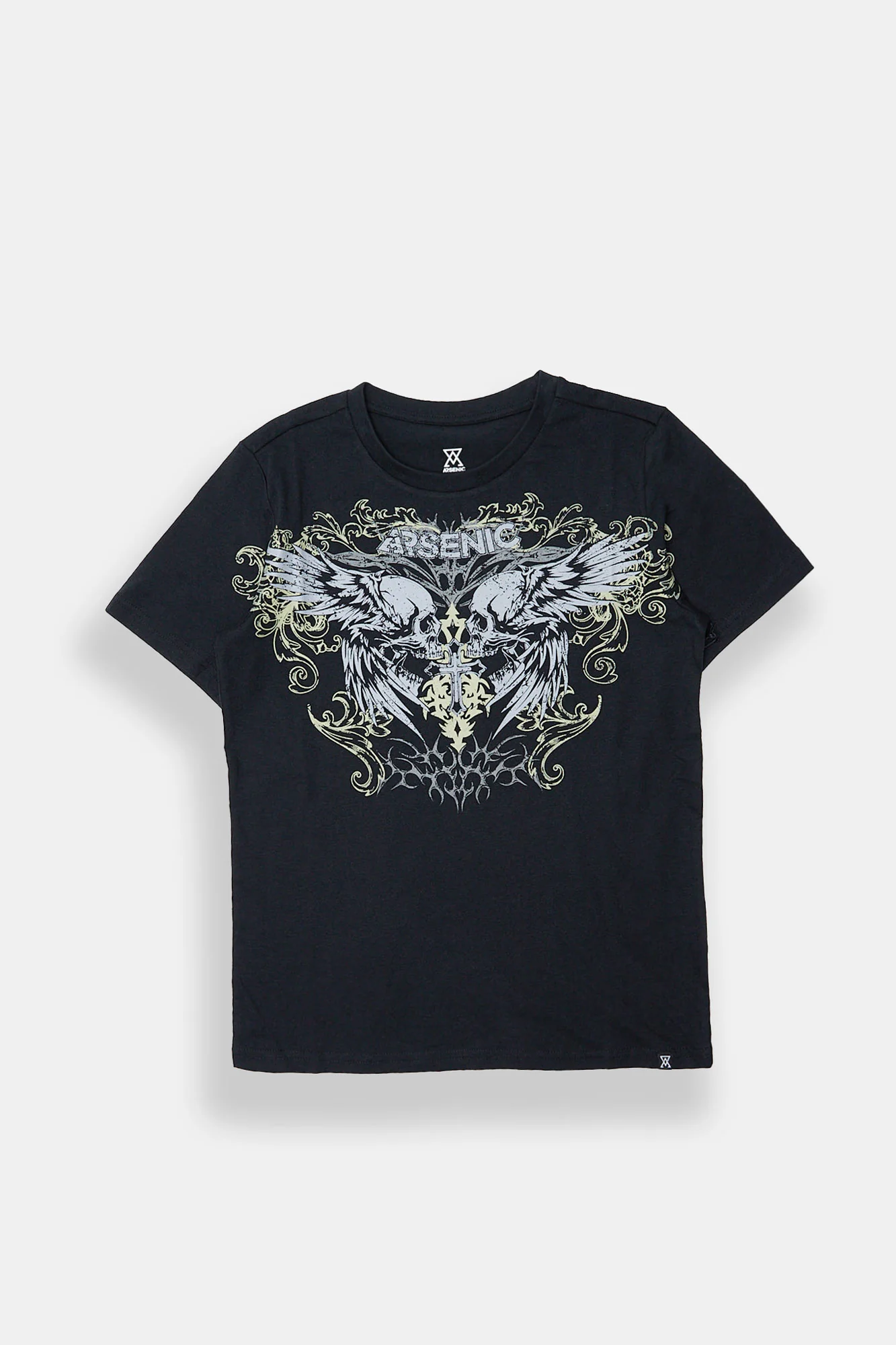 T-shirt imprimé crânes ailés Arsenic junior - Image 3
