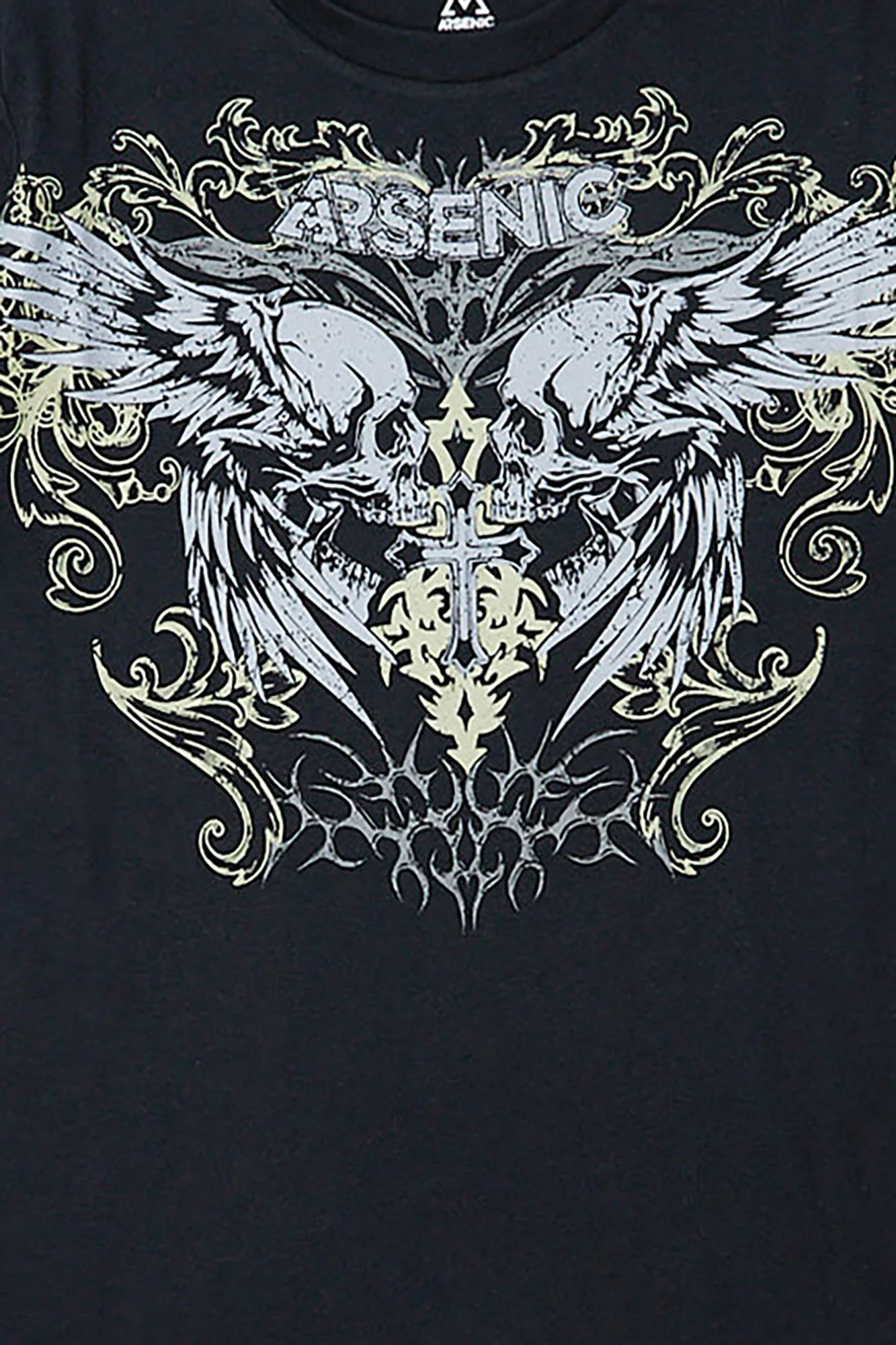 T-shirt imprimé crânes ailés Arsenic junior - Image 4