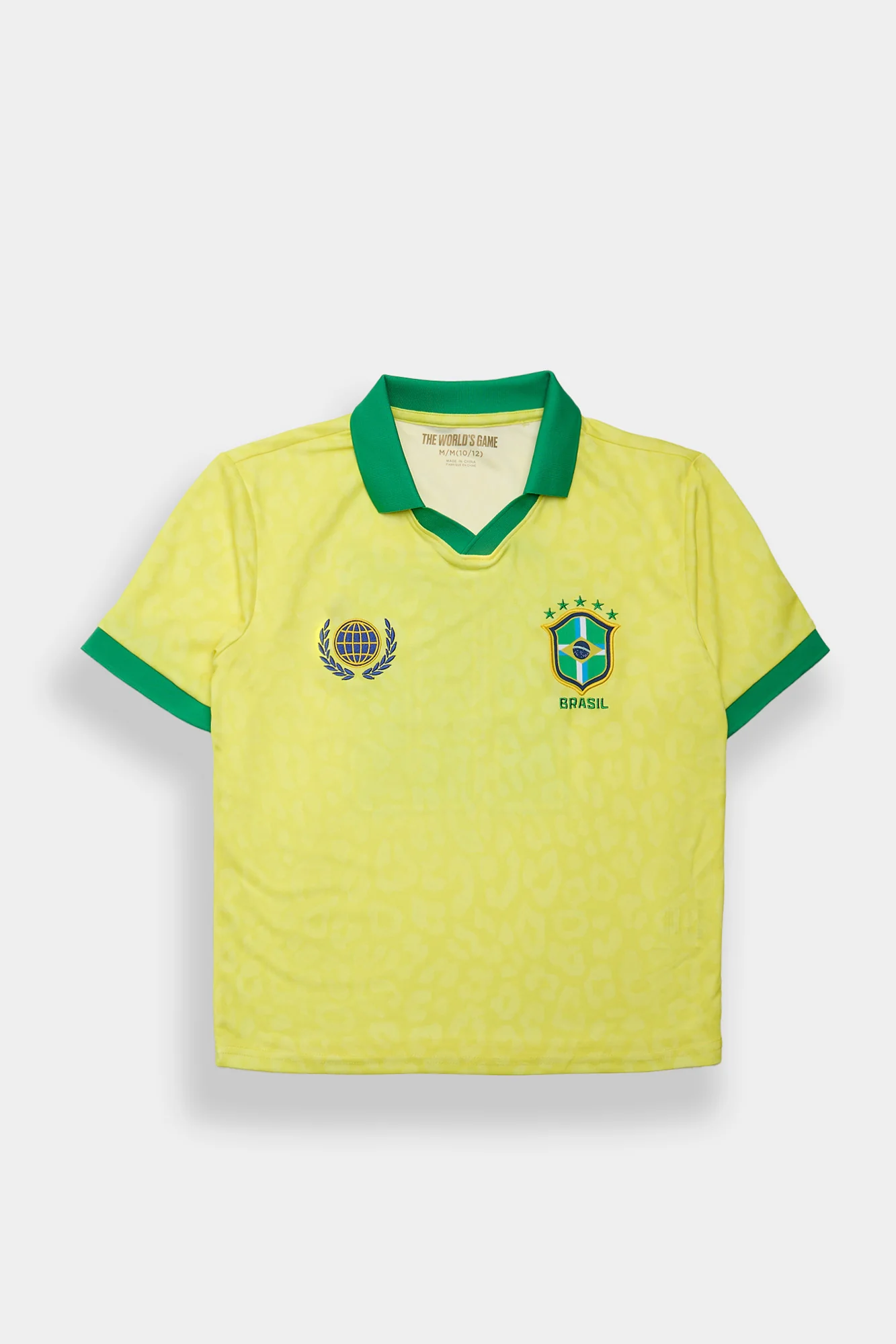 Youth Brasil 10 Soccer Jersey