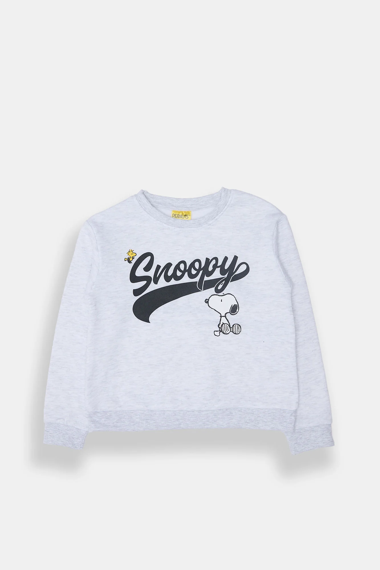 Girls Snoopy Varsity Graphic Sweatshirt