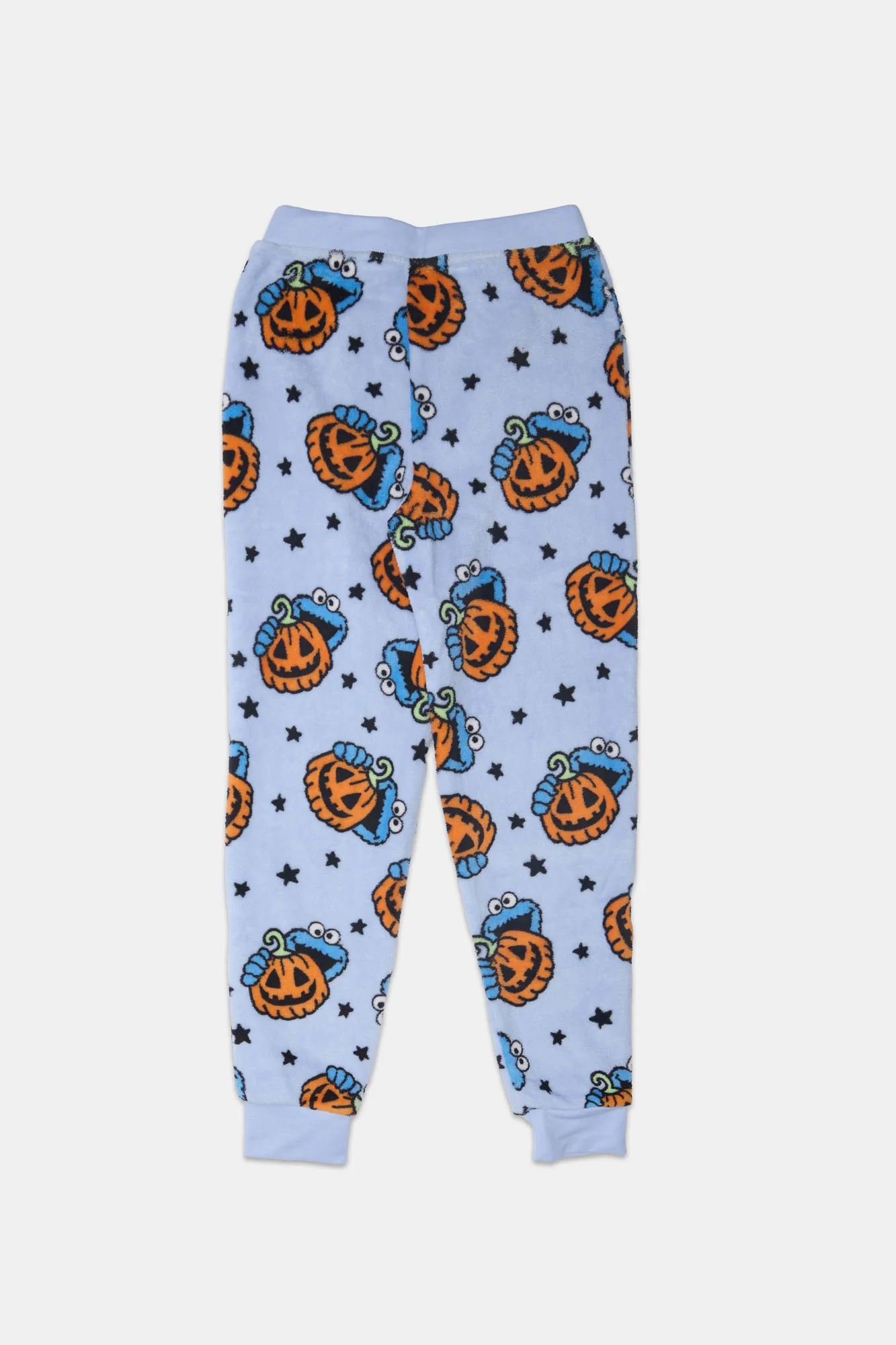Pantalon de pyjama en peluche citrouille Cookie Monster fille - Image 2