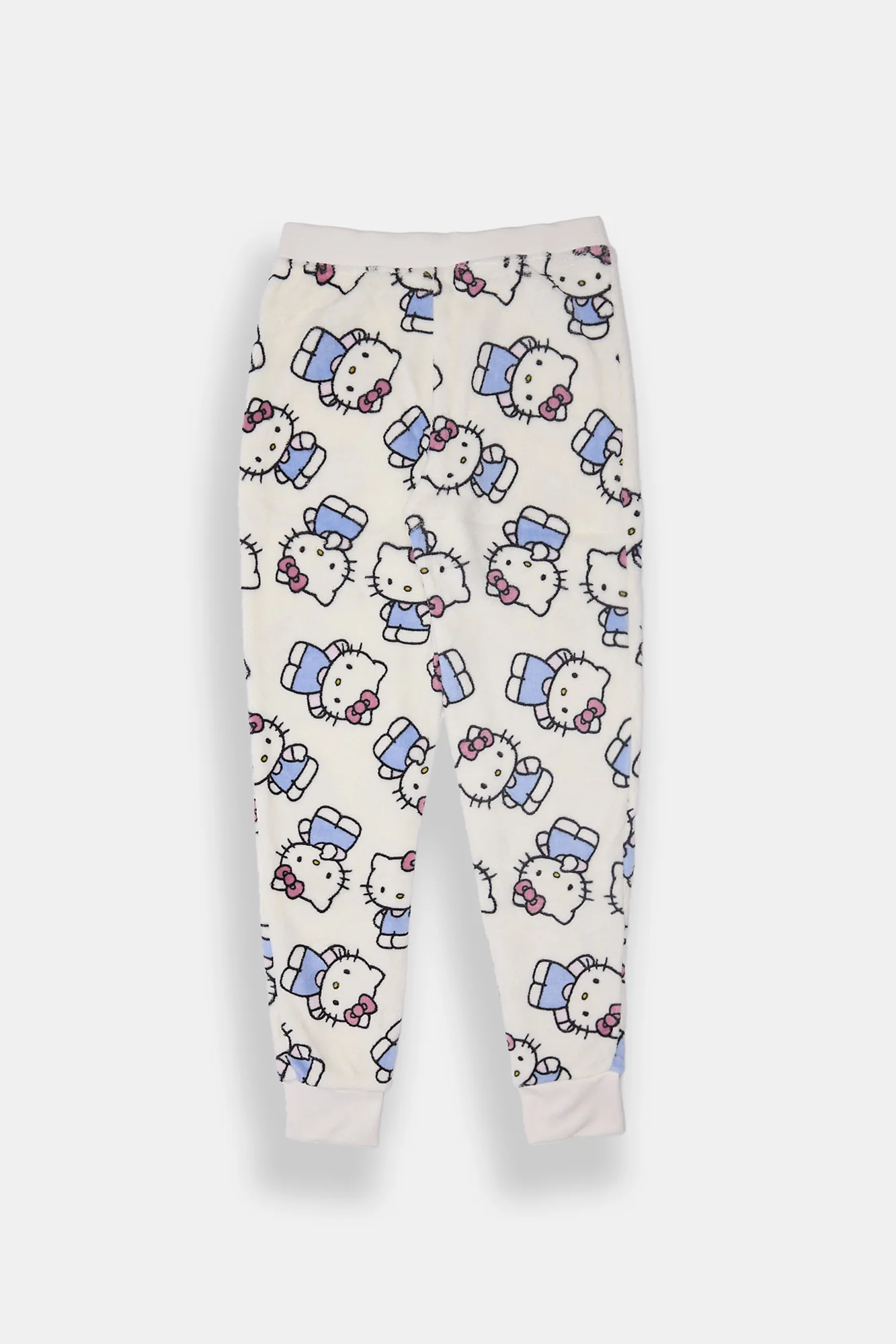 Girls Hello Kitty Plush Pajama Pant - Image 2