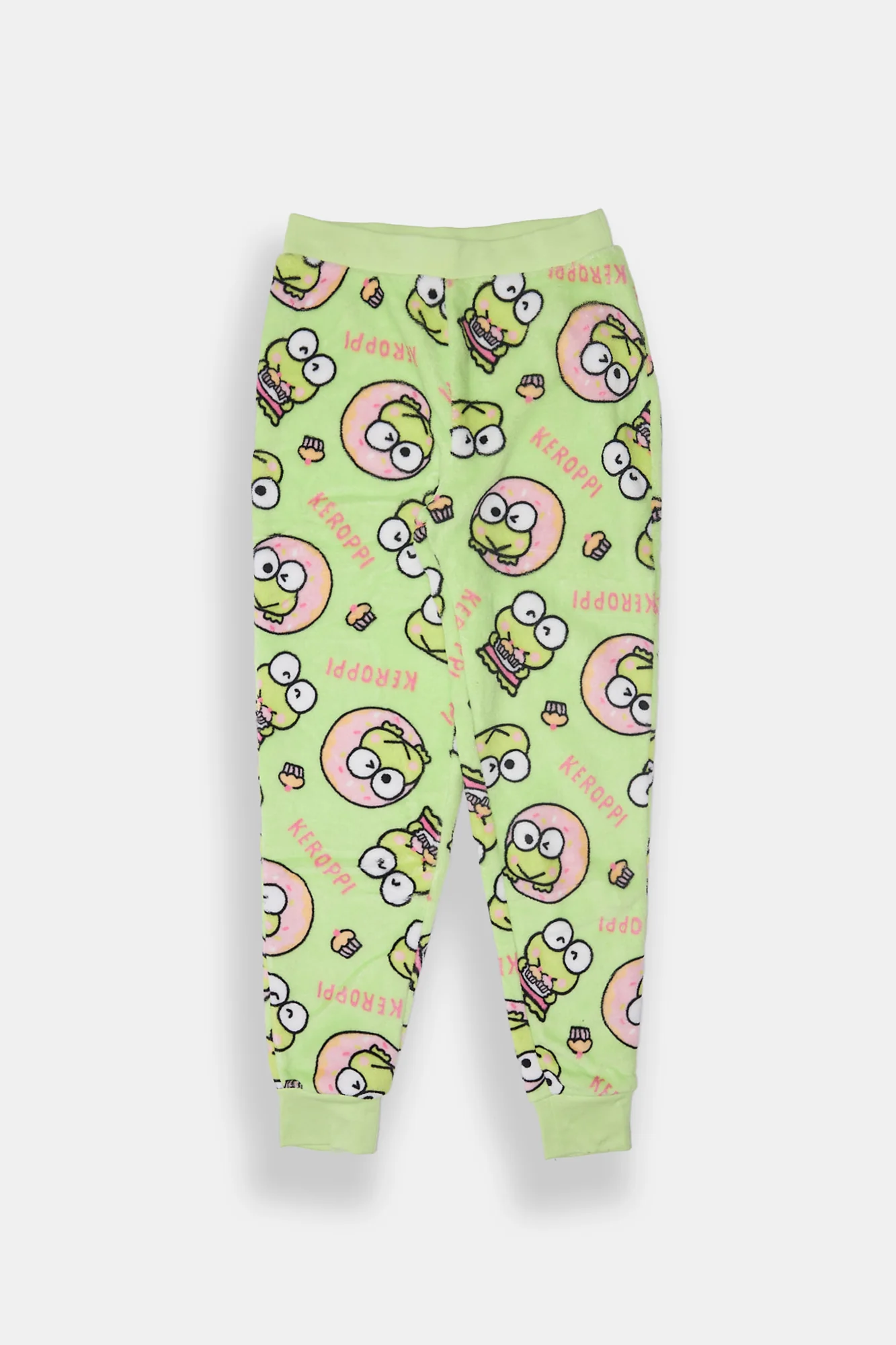 Girls Keroppi Plush Pajama Pant