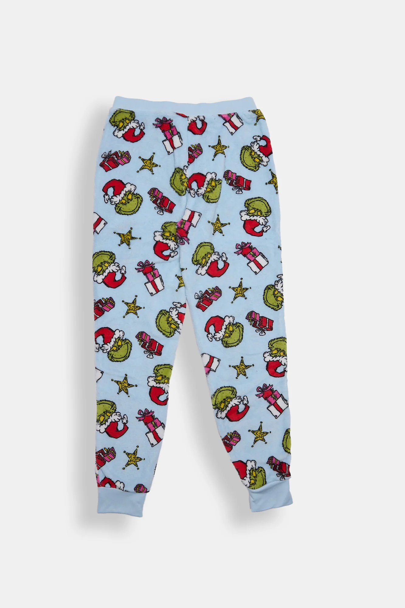 Pantalon de pyjama en peluche cadeaux de Noël The Grinch fille - Image 2