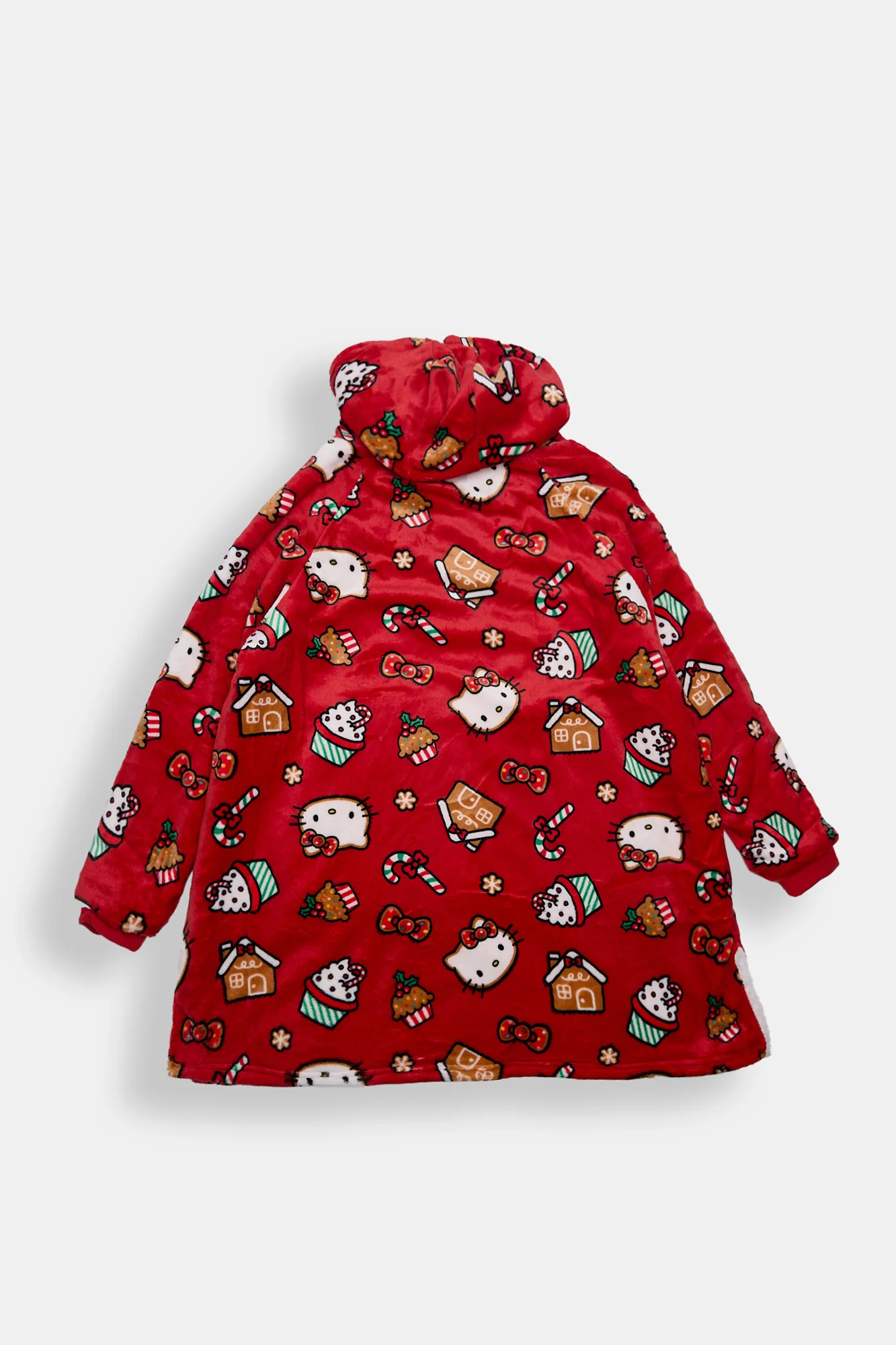 Haut à capuchon couverture imprimé sucre d'orge Hello Kitty fille - Image 2