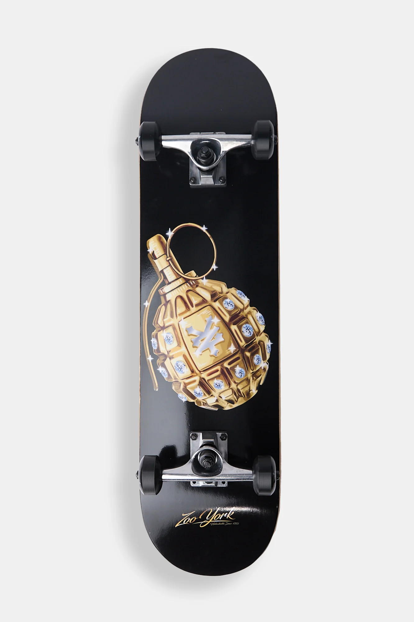 Zoo York Gold Grenade Skateboard 8"