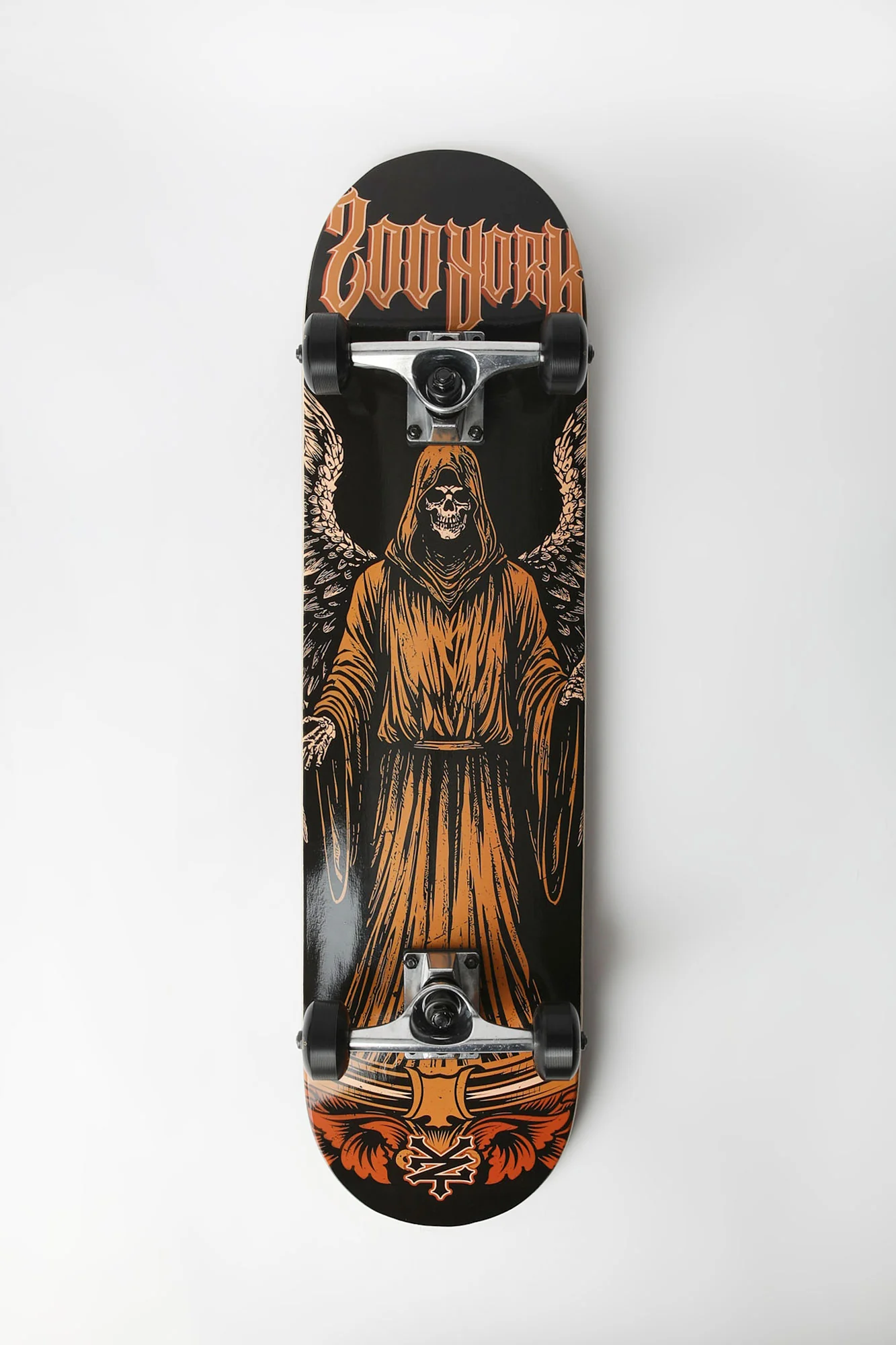 Planche à roulettes imprimé ange de la mort Zoo York 7.75"