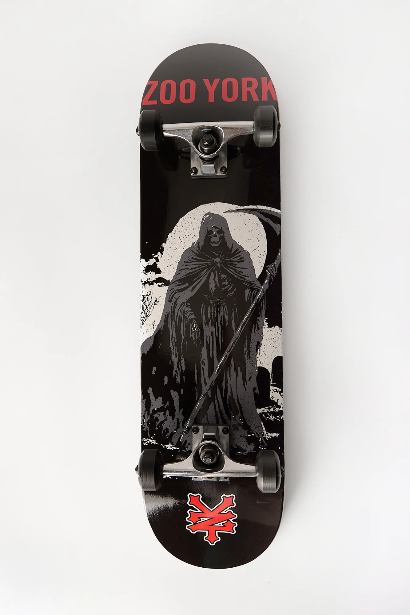 Planche à roulette motif le faucheur Zoo York 8"