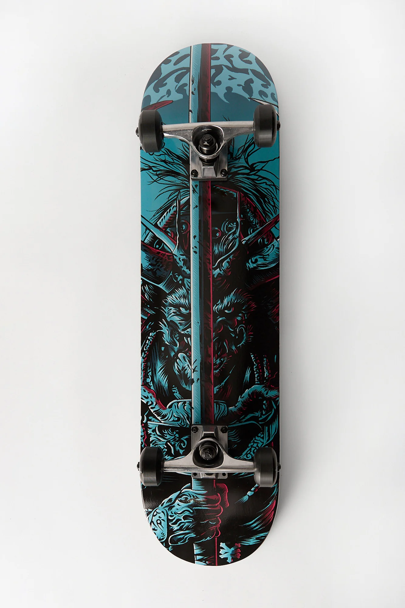 Planche à roulette motif le chevalier noir Zoo York 8"