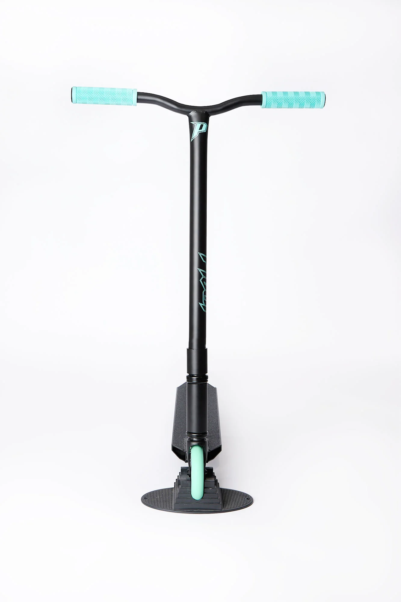 Trottinette Pivot X-Ride noire et sarcelle - Image 3