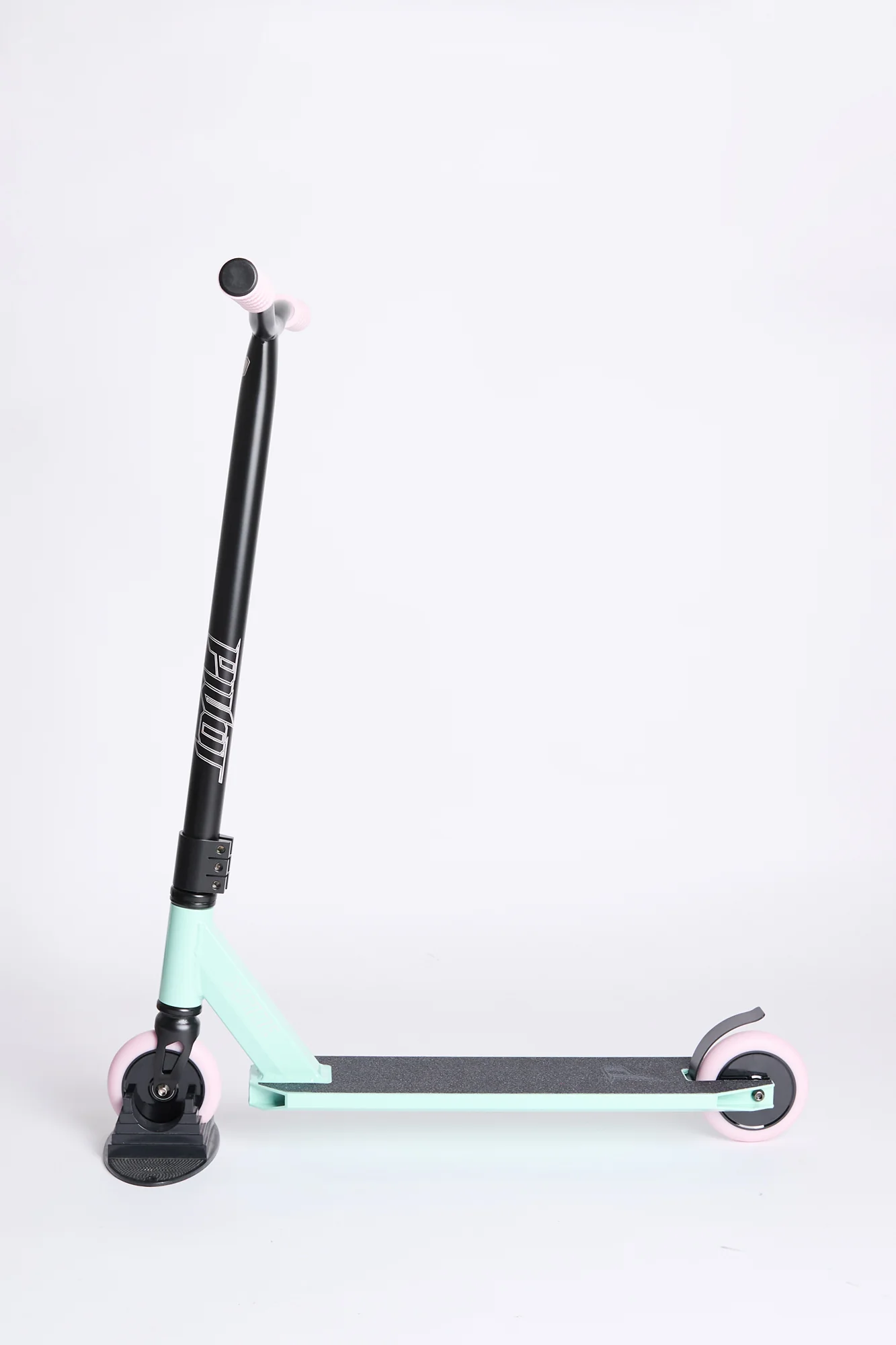 Trottinette Pivot X-Ride sarcelle pastel et rose - Image 3