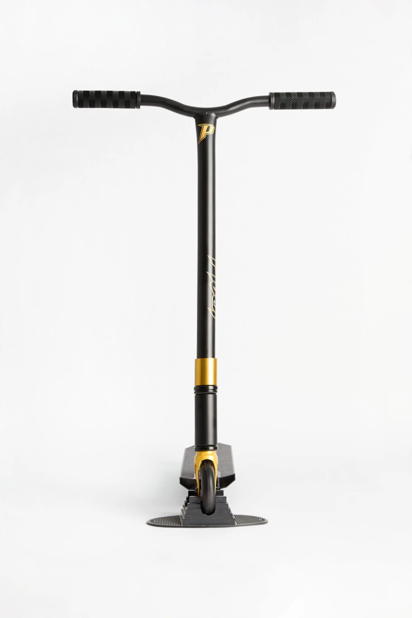 Trottinette Pivot X-Ride noire et dorée - Image 3