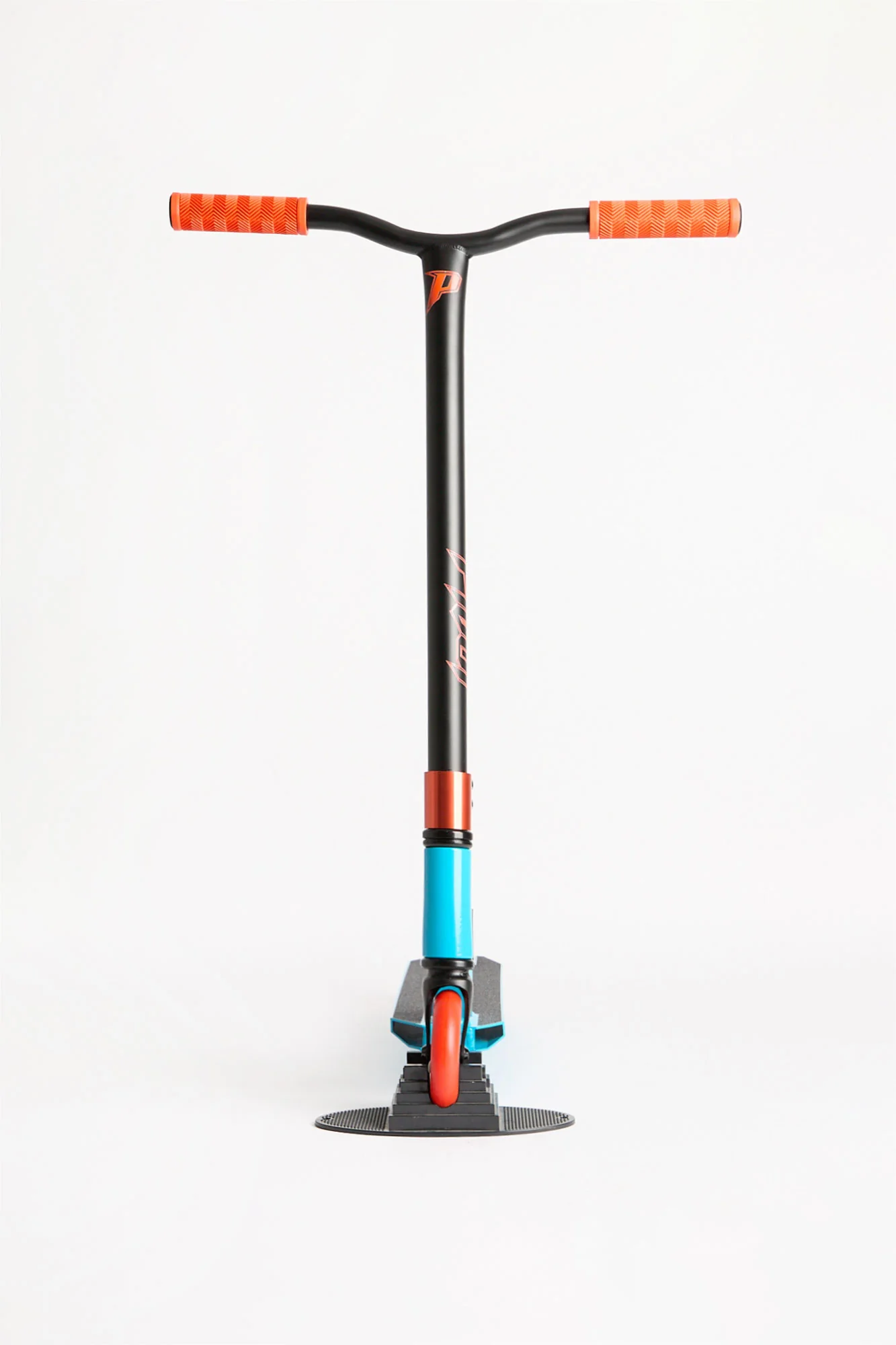 Trottinette Pivot X-Ride bleue et orange - Image 3