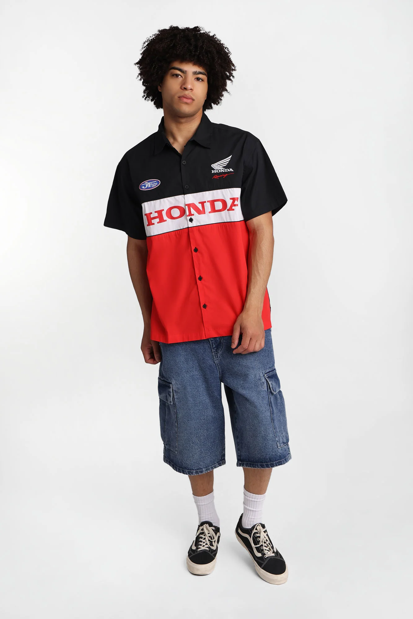 Chemise boutonnée Honda Racing - Image 4