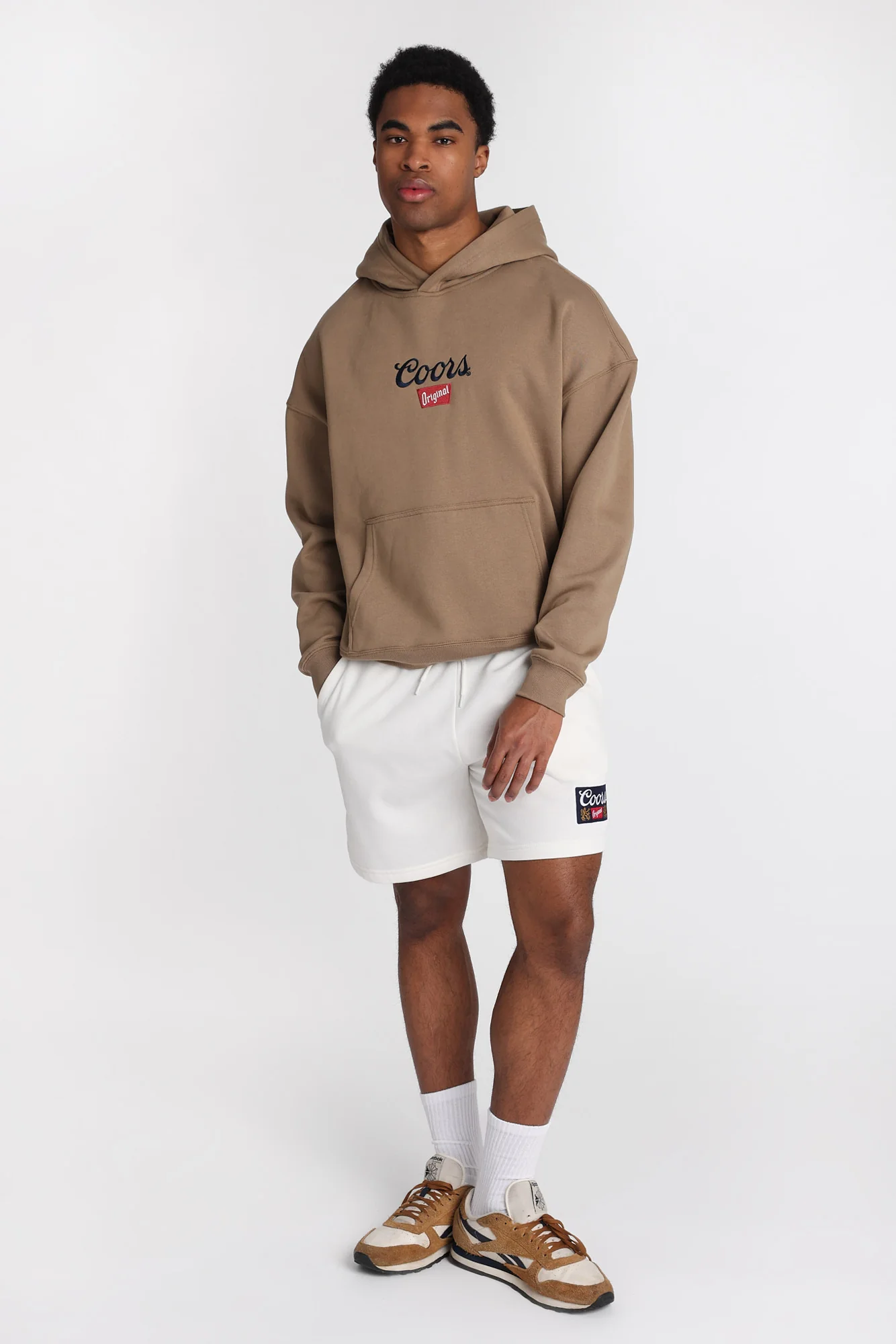 Coors Graphic Fleece Shorts - Image 4