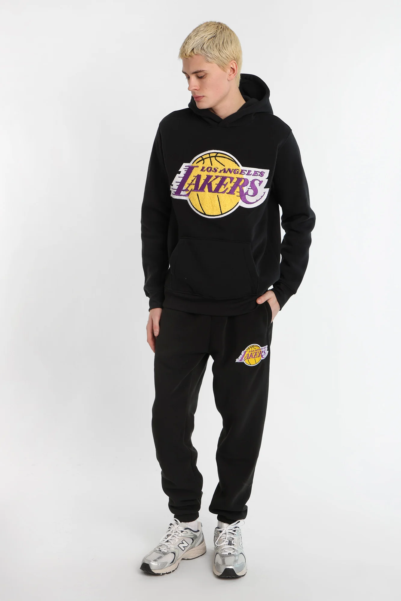 Los Angeles Lakers Embroidered Sweatpants - Image 4