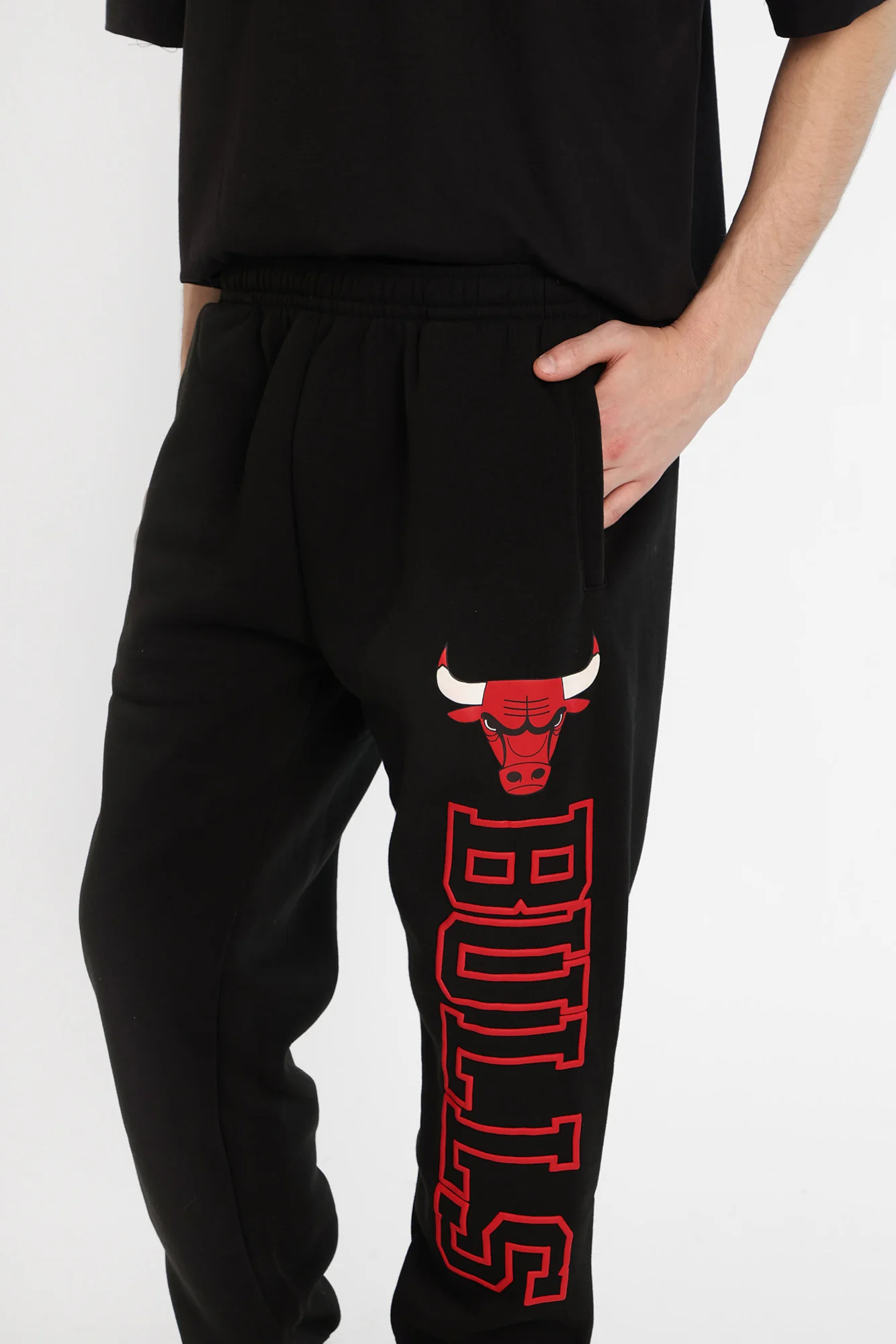 Jogger en molleton imprimé Chicago Bulls - Image 2