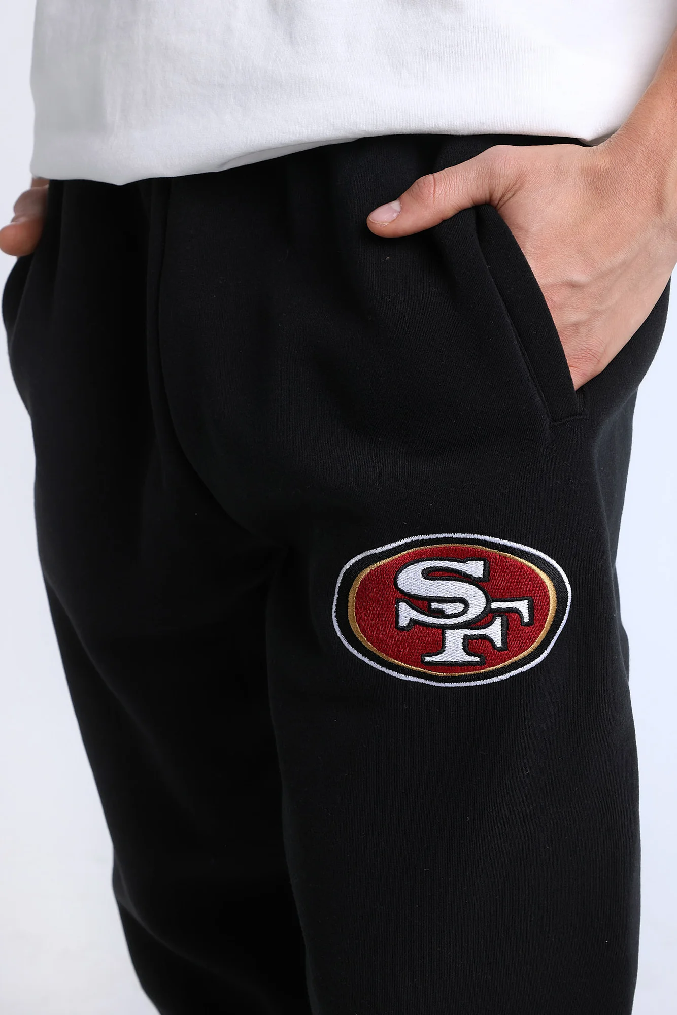 San Francisco 49ers Embroidered Sweatpants - Image 2