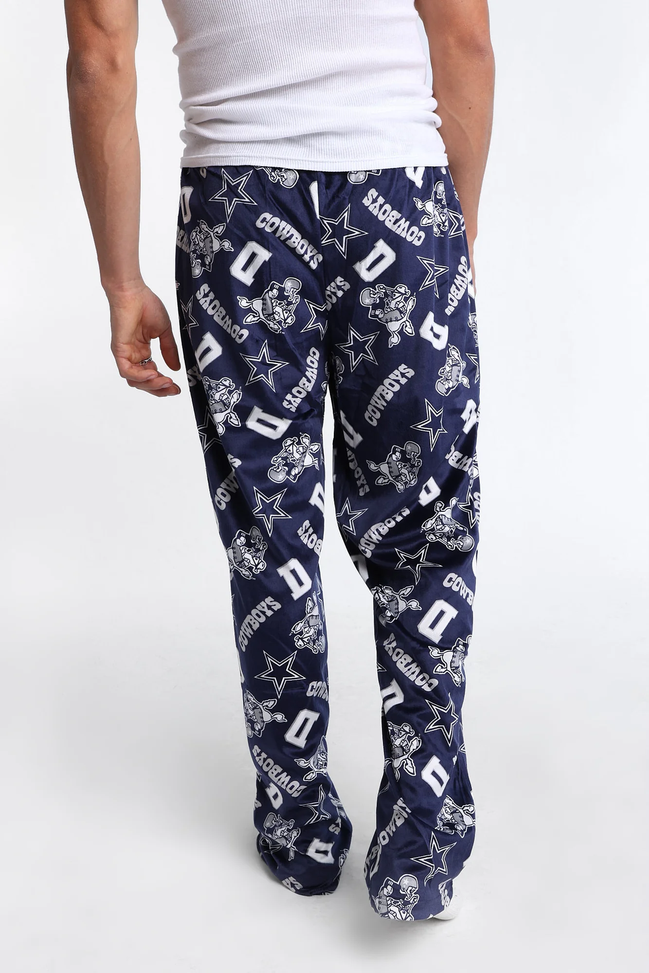 Dallas Cowboys Silky Fleece Pajama Pants - Image 3