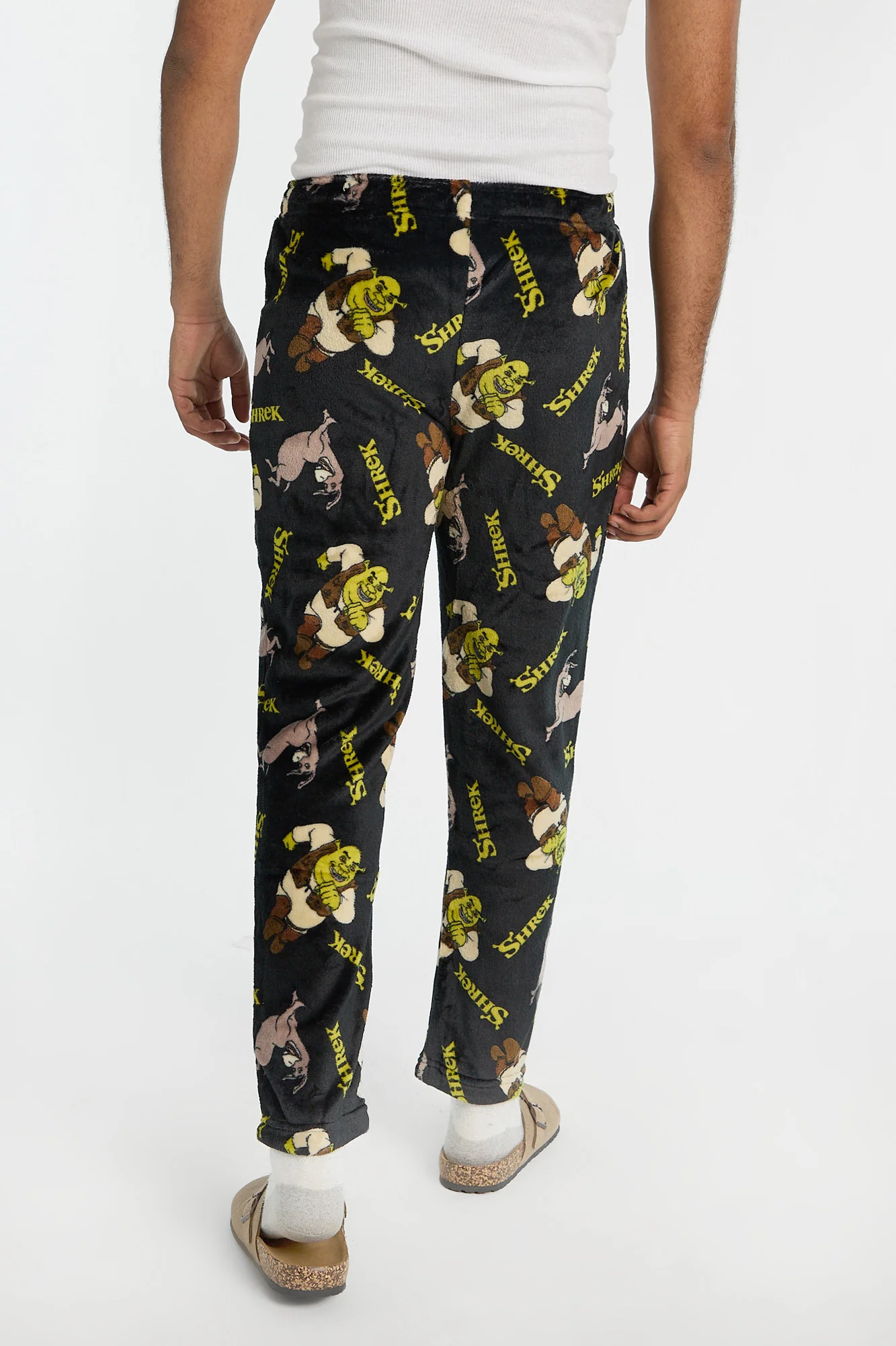 Mens Shrek Plush Pajama Pant - Image 3