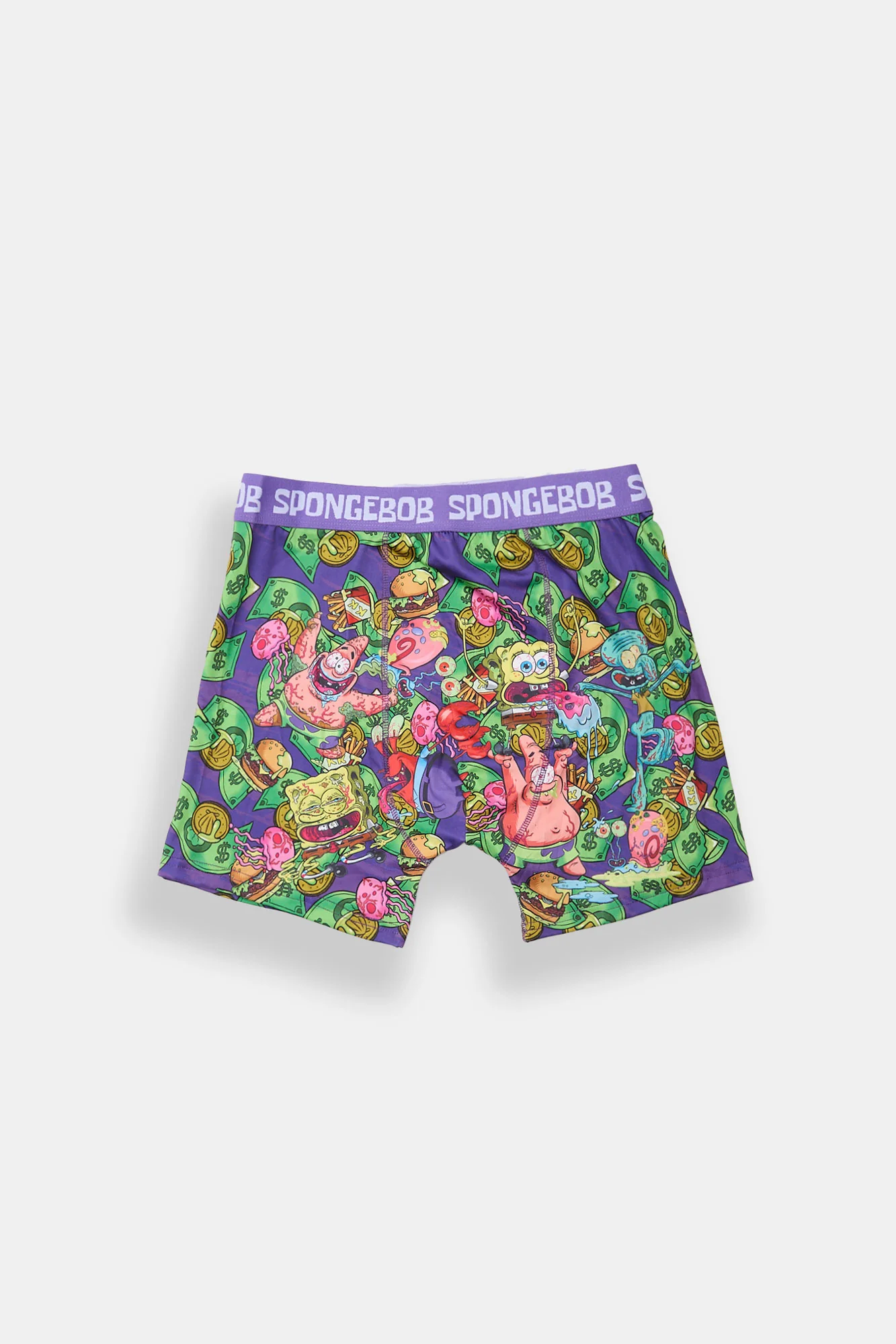 Caleçon boxeur imprimé SpongeBob et Patrick