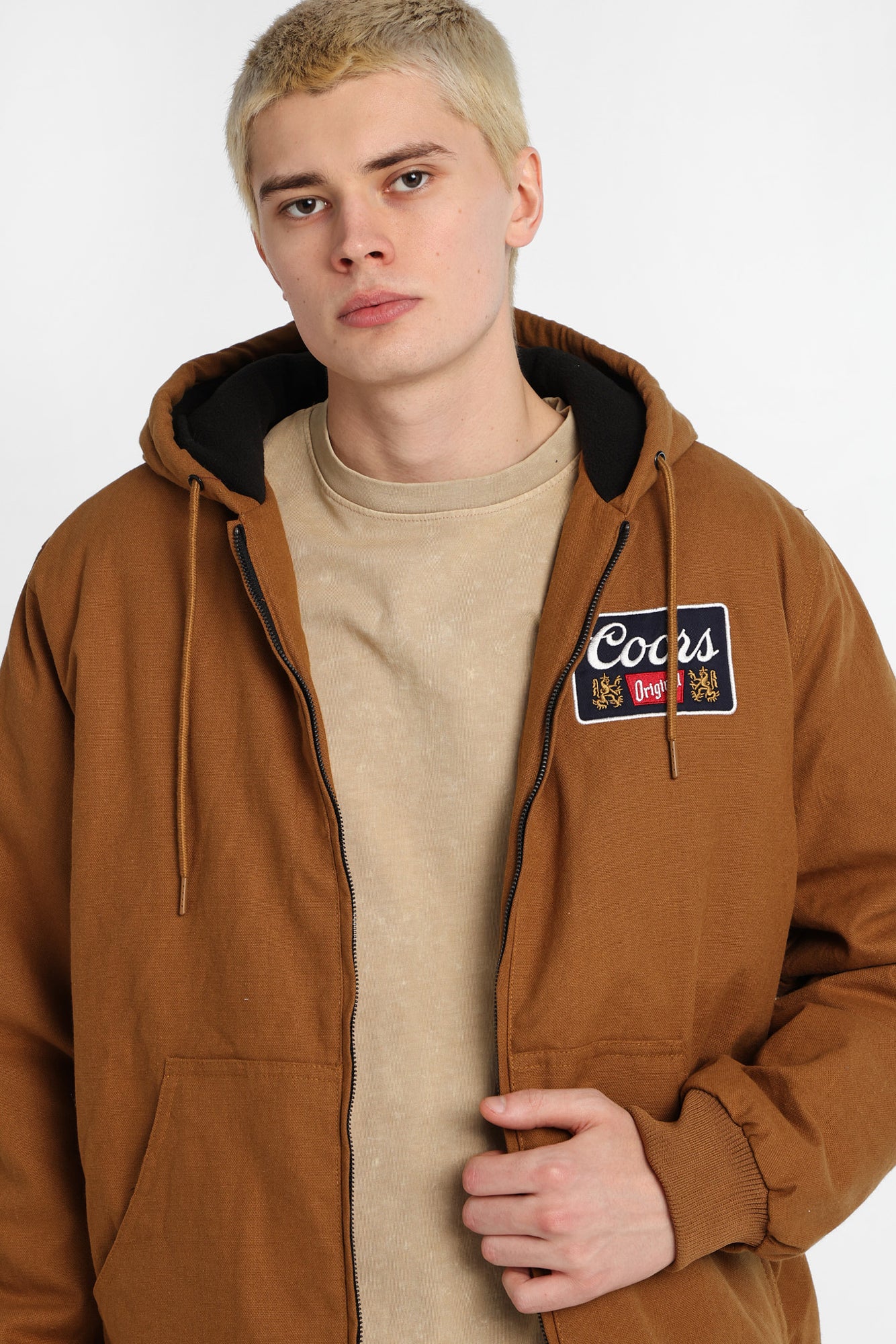 Veste de travail à capuchon en coton-canvas Coors - Image 3