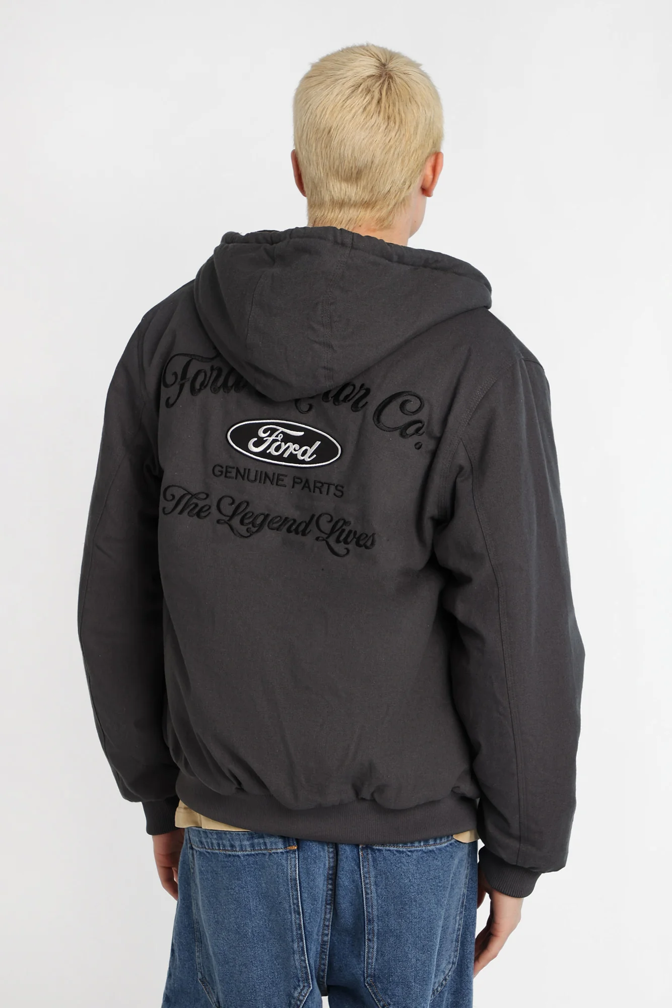 Veste de travail à capuchon en coton-canvas Ford - Image 2
