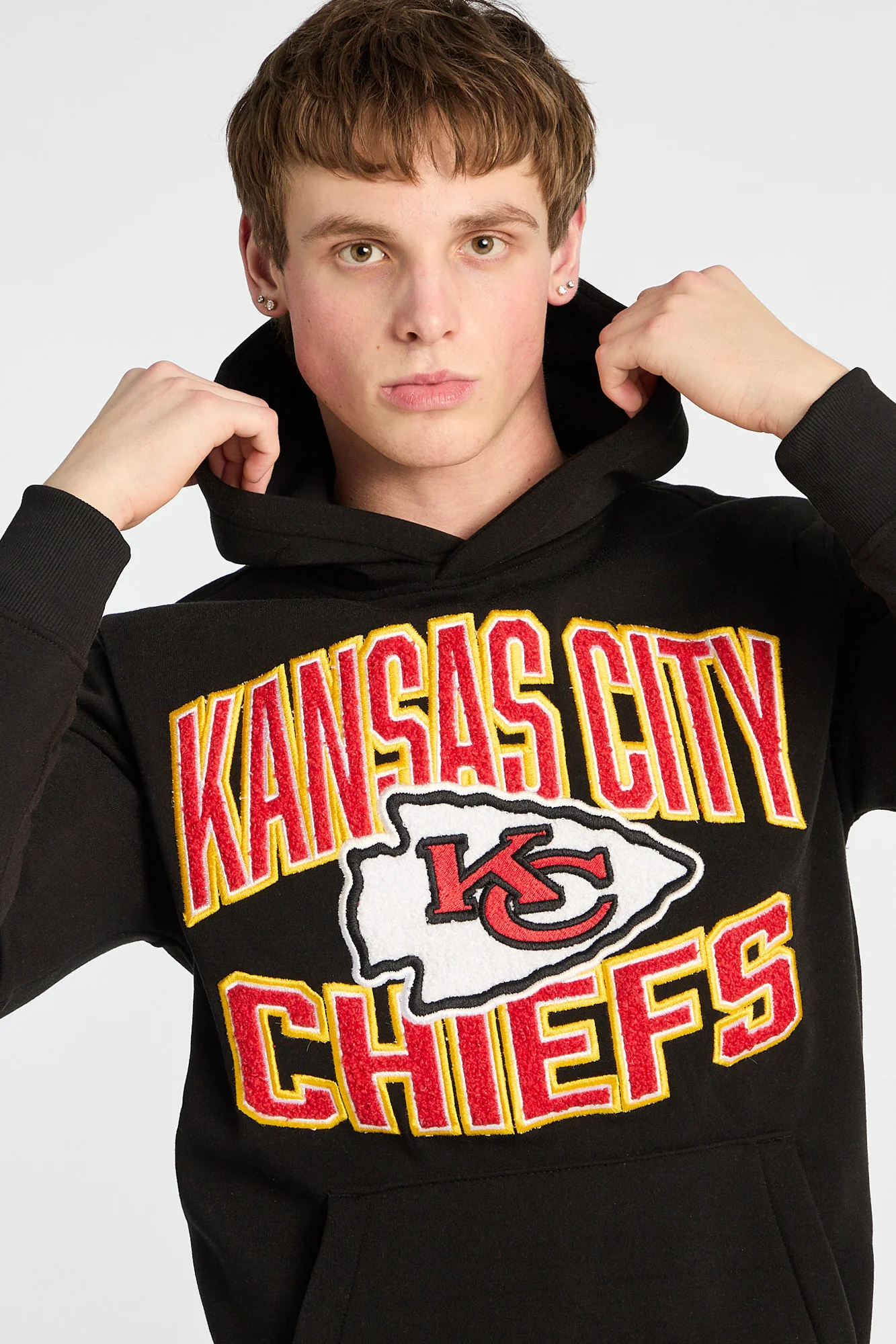 Kansas City Chiefs Chenille Hoodie - Image 2