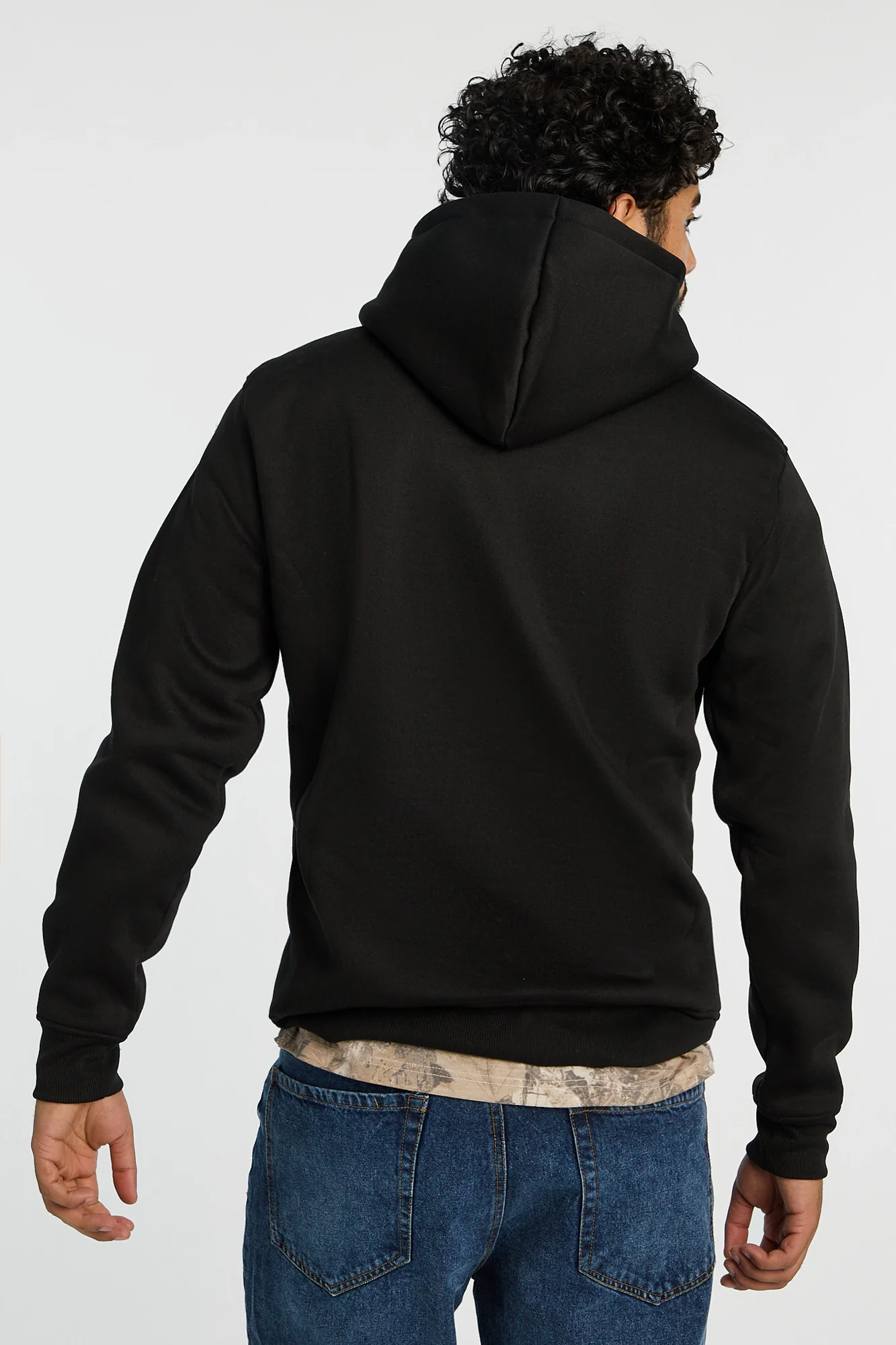 Mens Chicago Bulls Chenille Logo Hoodie - Image 3