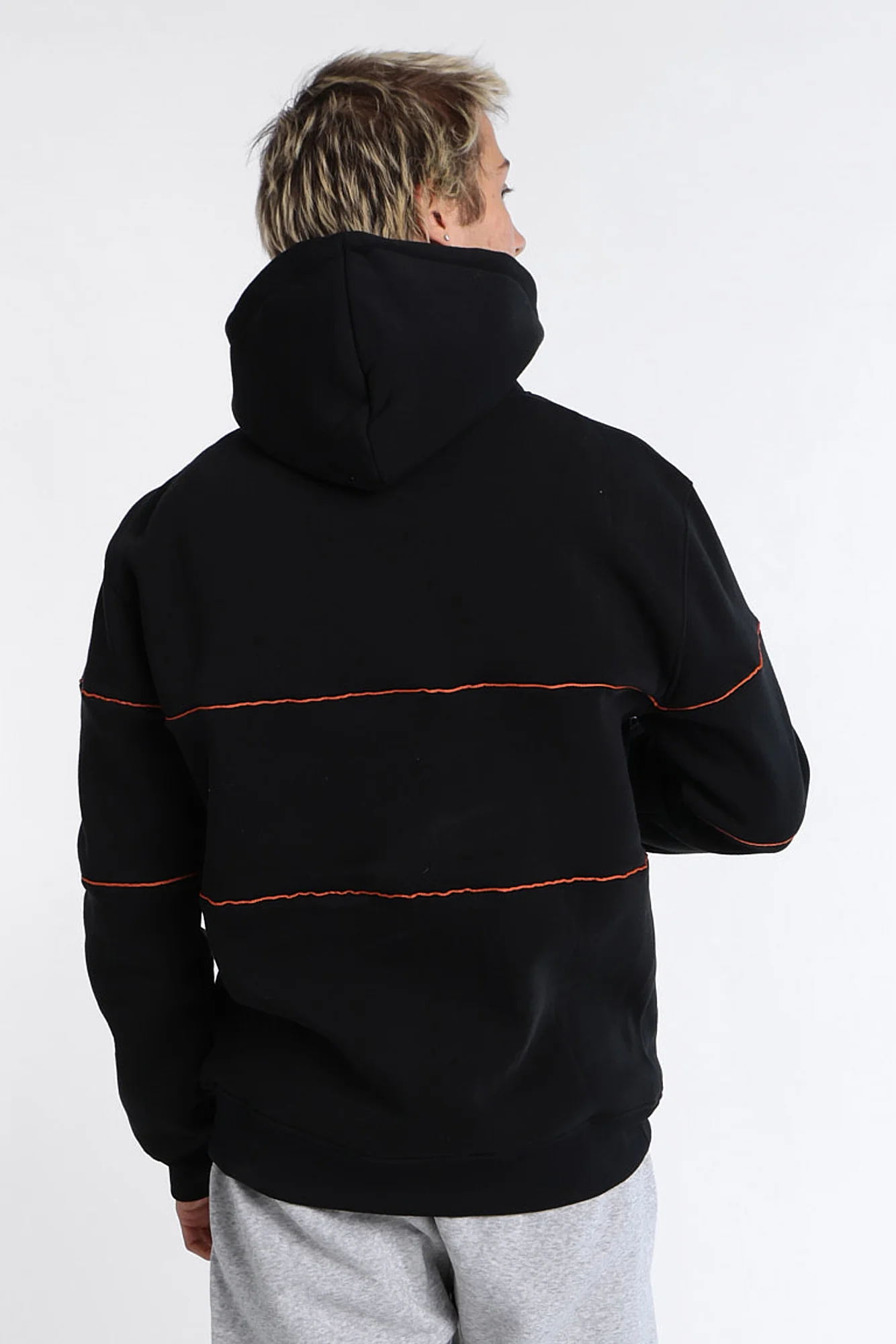 Texas Longhorns Embroidered Panel Hoodie - Image 3