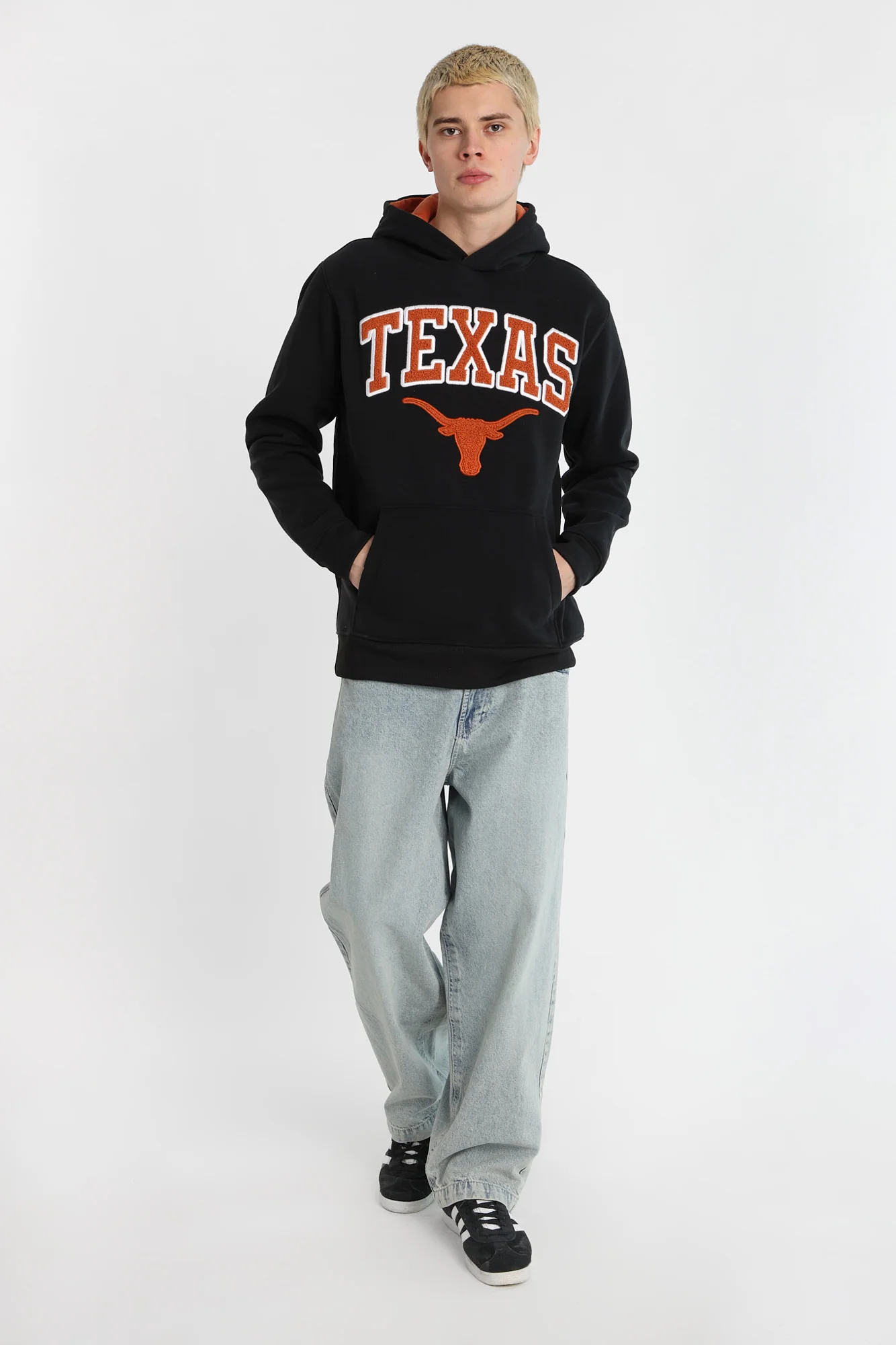 Texas Longhorns Chenille Contrast Hoodie - Image 4