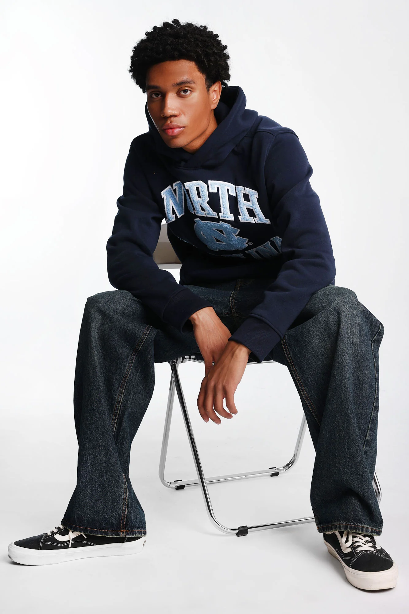 University of North Carolina Chenille Logo Hoodie - Image 5