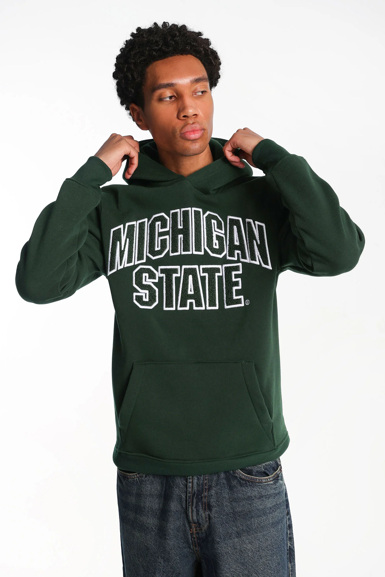 Michigan State University Chenille Logo Hoodie