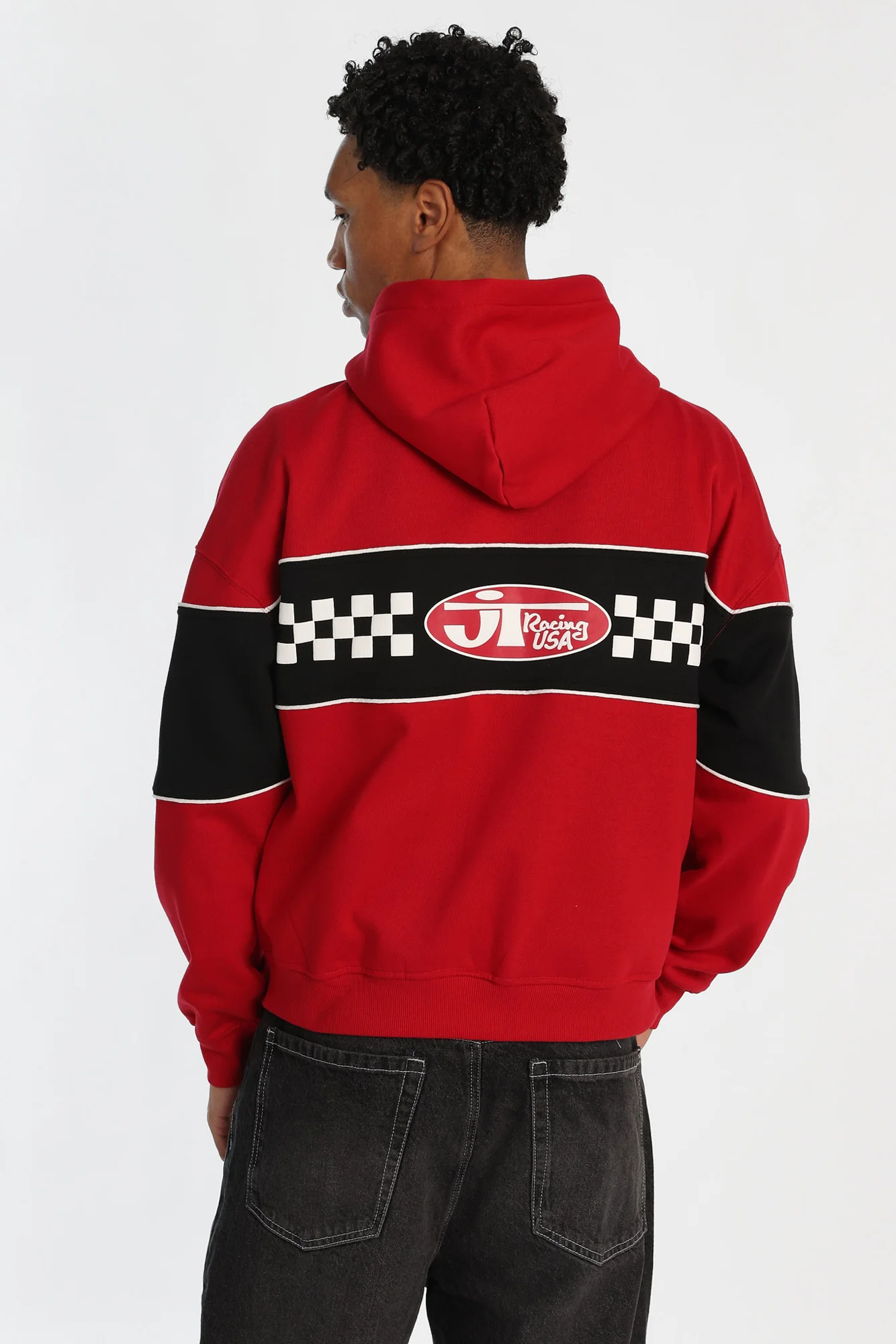 Haut à capuchon bicolore Honda Racing - Image 2