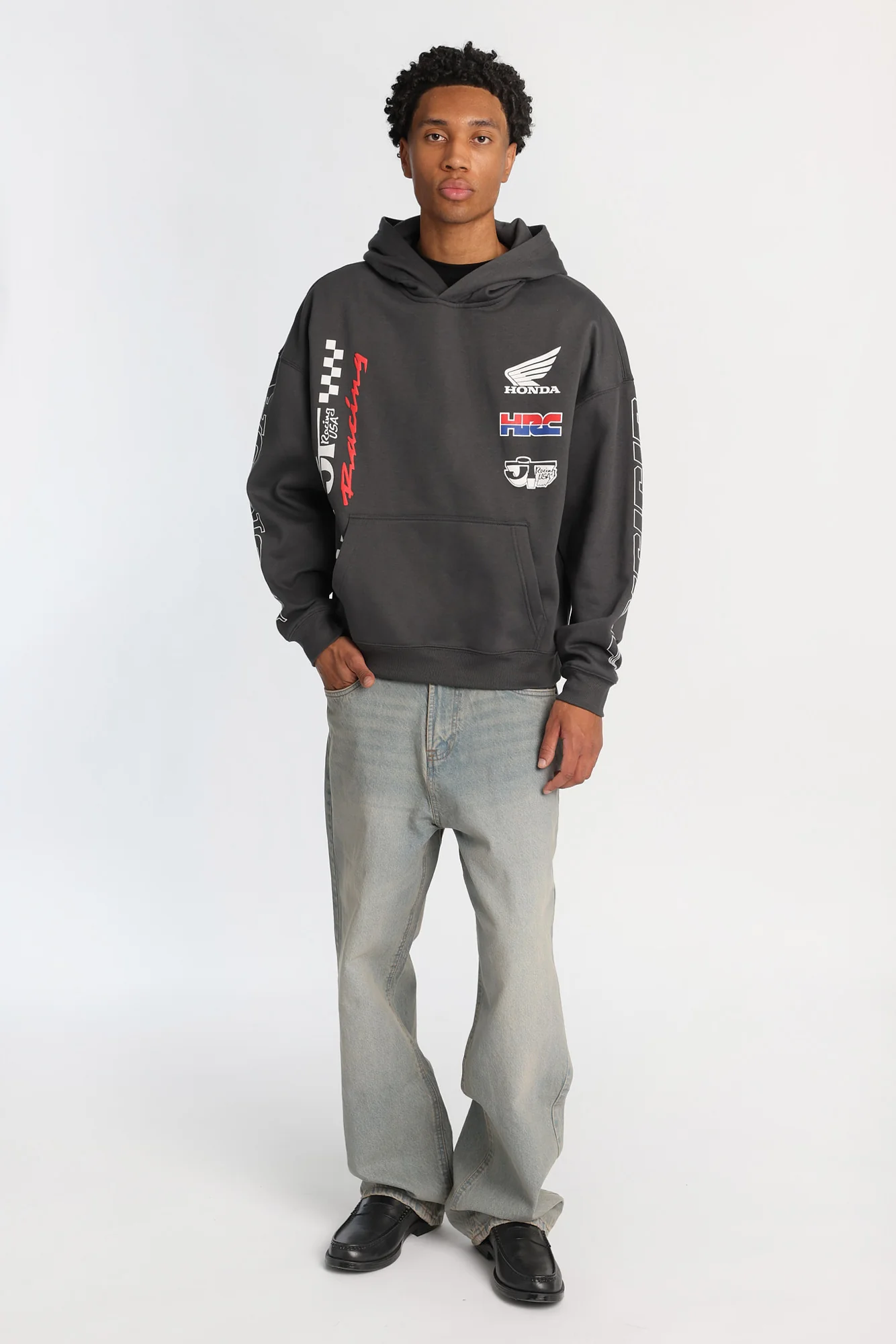 Honda Racing Graphic Hoodie - Image 4