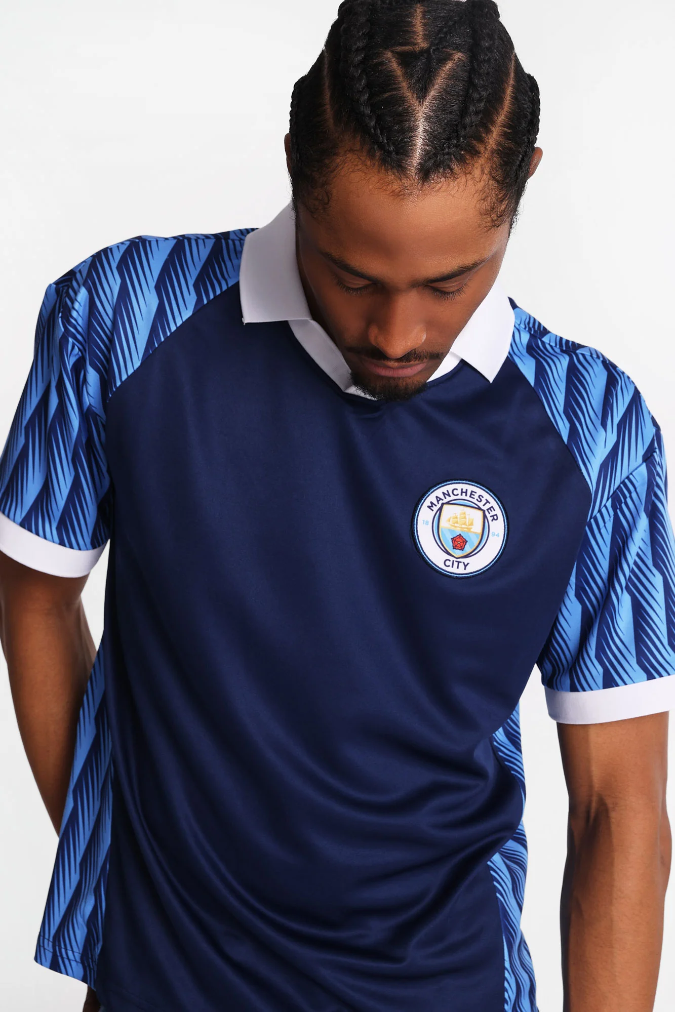 Manchester City Football Club Boxy Soccer Jersey - Image 2