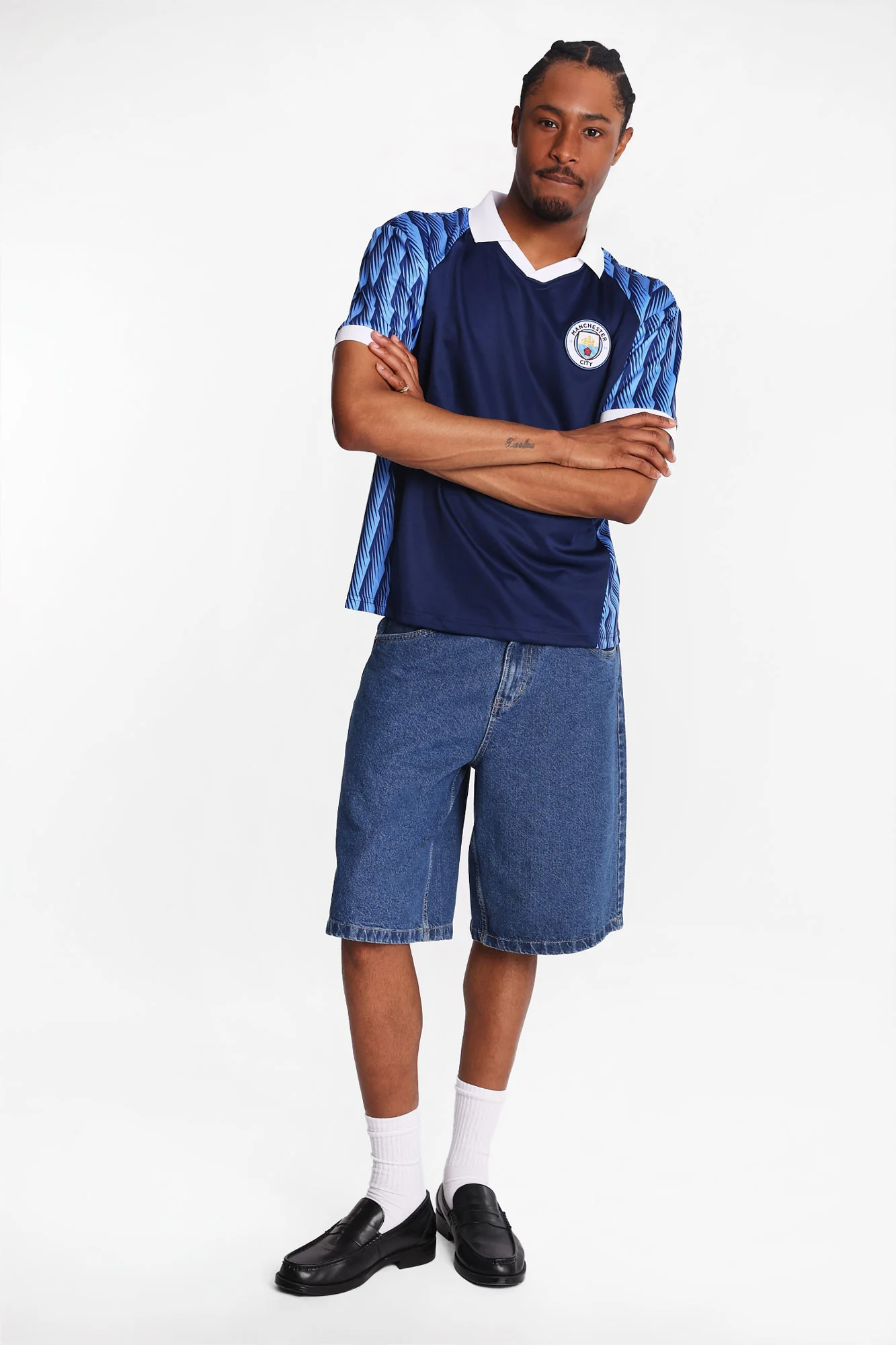 Manchester City Football Club Boxy Soccer Jersey - Image 4