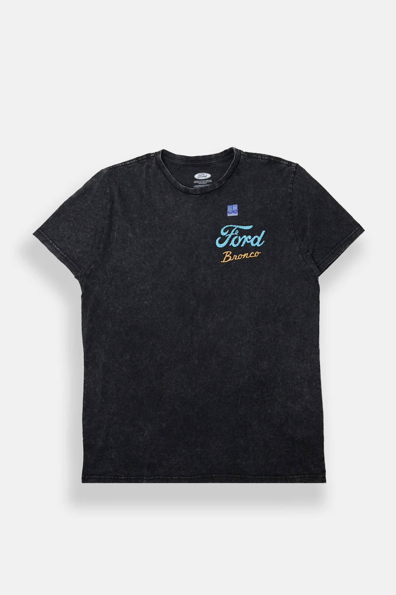 T-shirt délavé imprimé Ford Bronco homme - Image 2