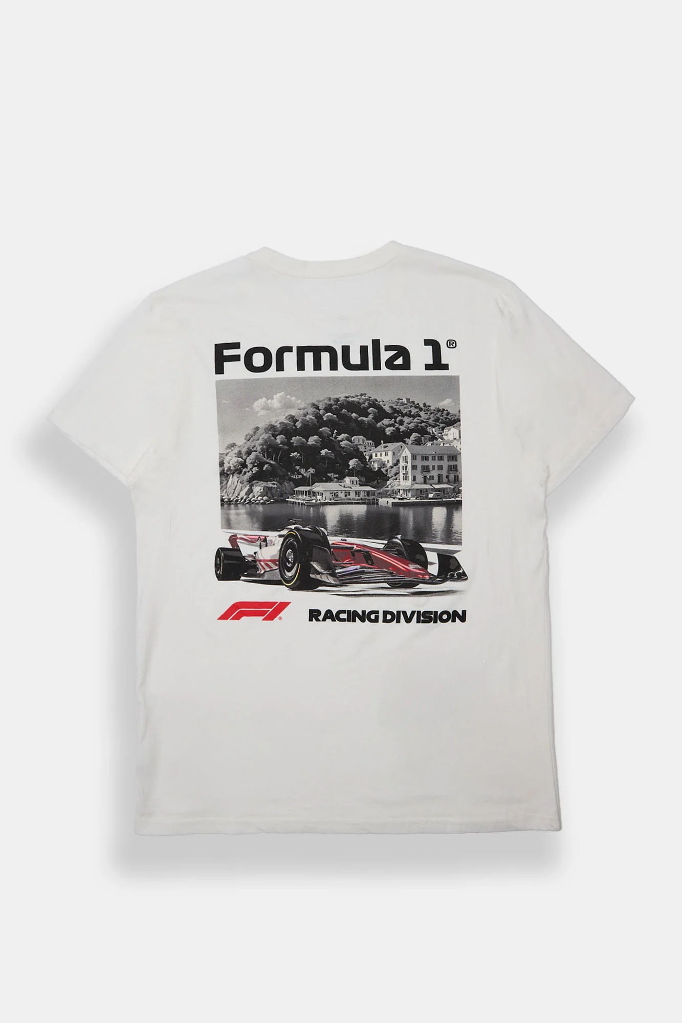 T-shirt imprimé Course F1 homme