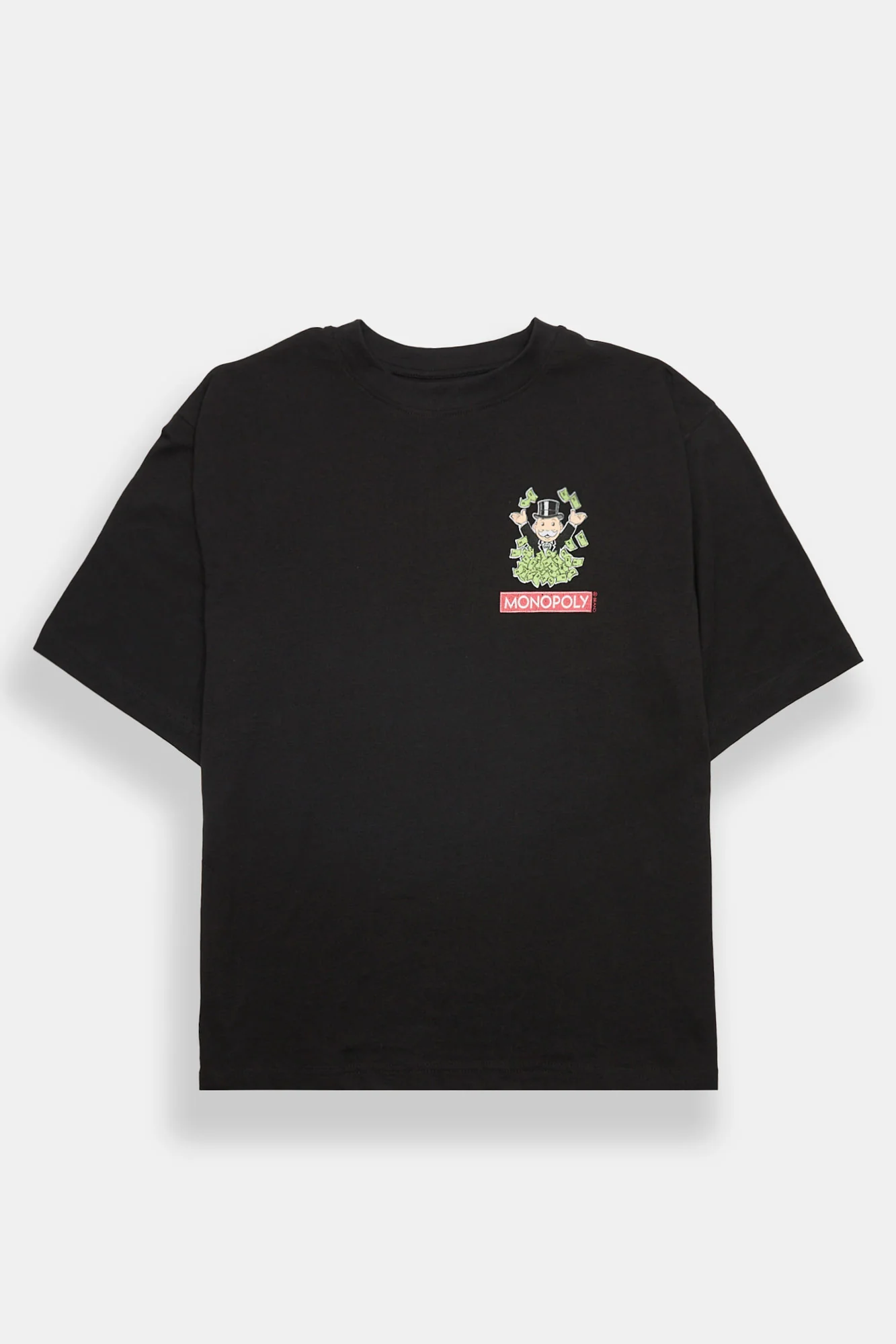 Monopoly No Risk No Reward Oversized Tee - Image 2