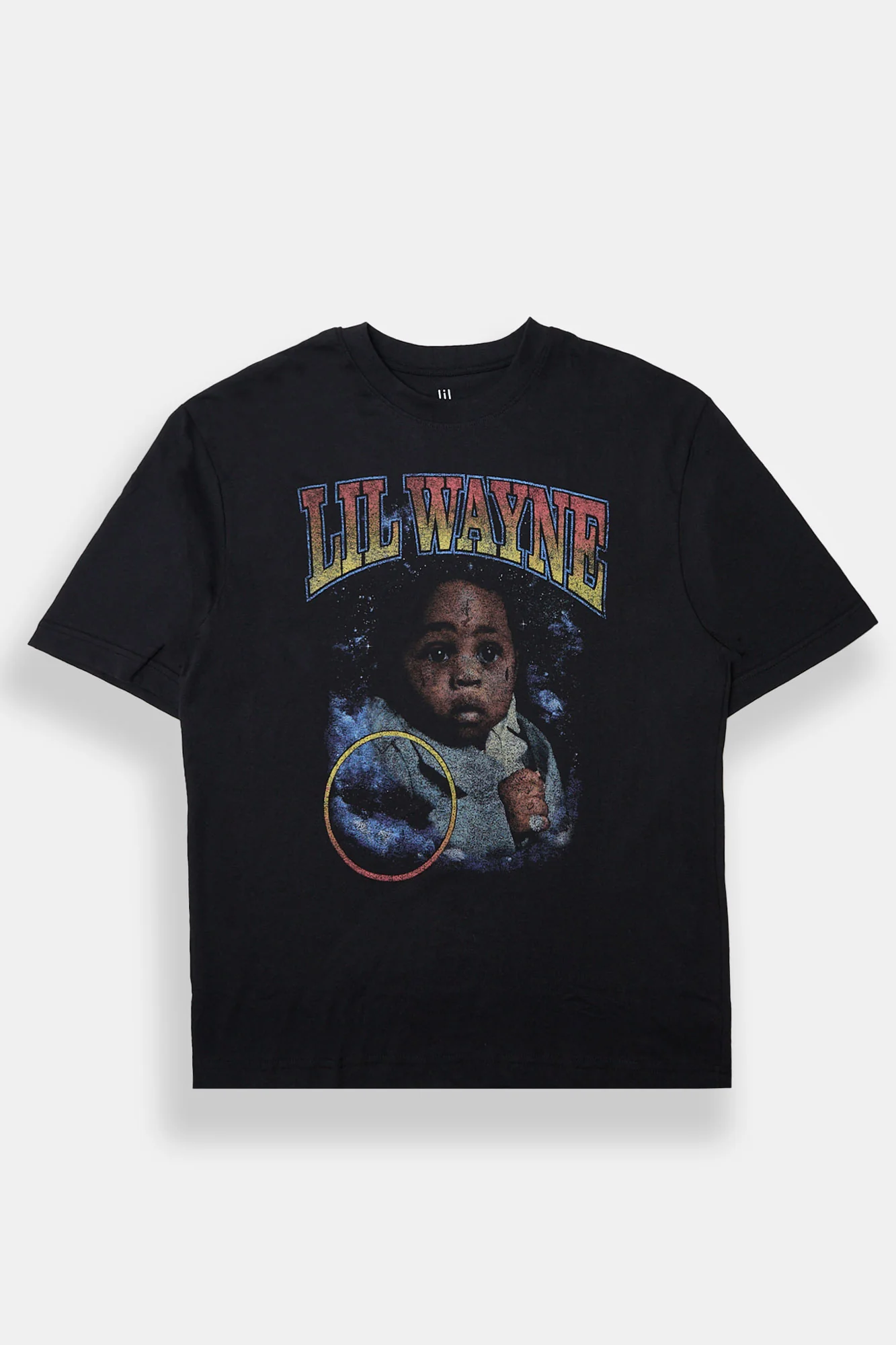 T-shirt surdimensionné imprimé Lil Wayne Tha Carter III homme - Image 2